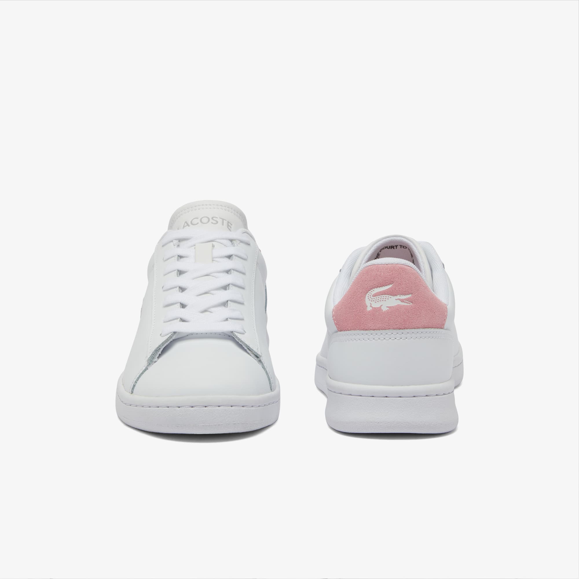 Women's Carnaby Set Leather Sneakers - WHT/LT PINK