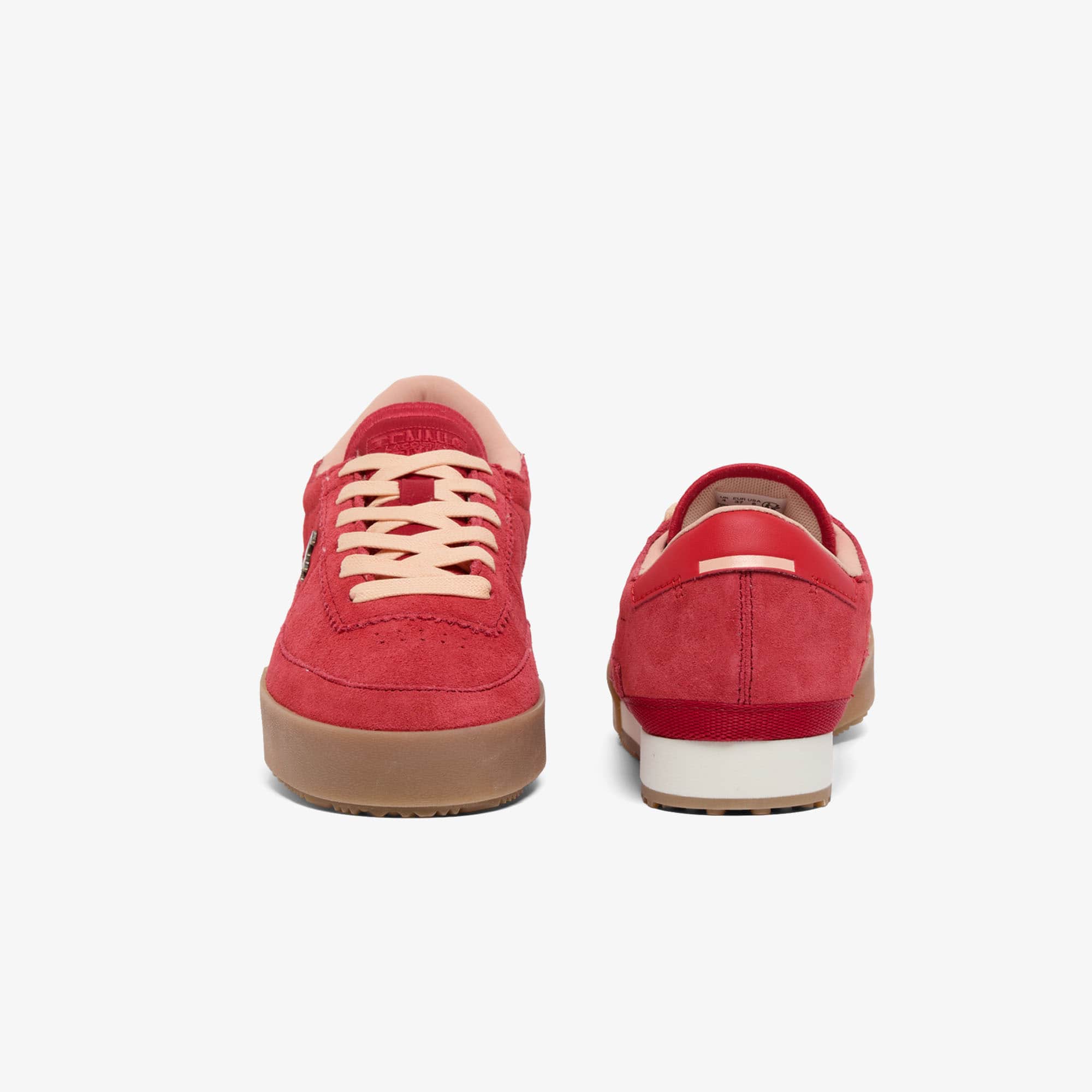 Women's Aura Suede Sneakers - RED/LT GUM