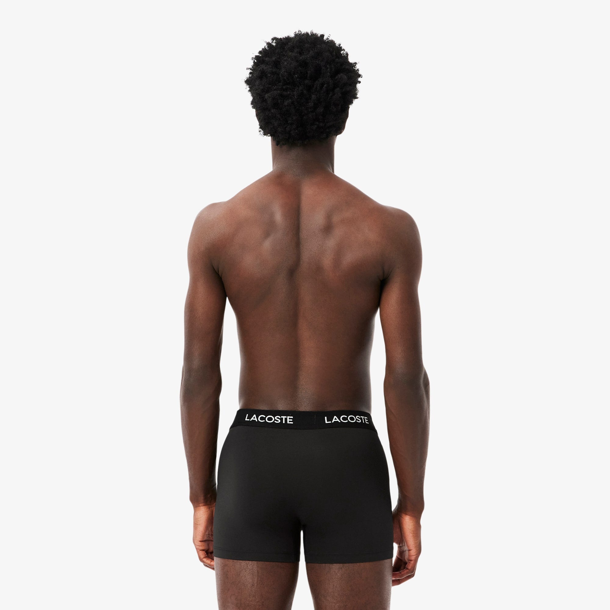 Men's 3-Pack Microfiber Trunks - Black