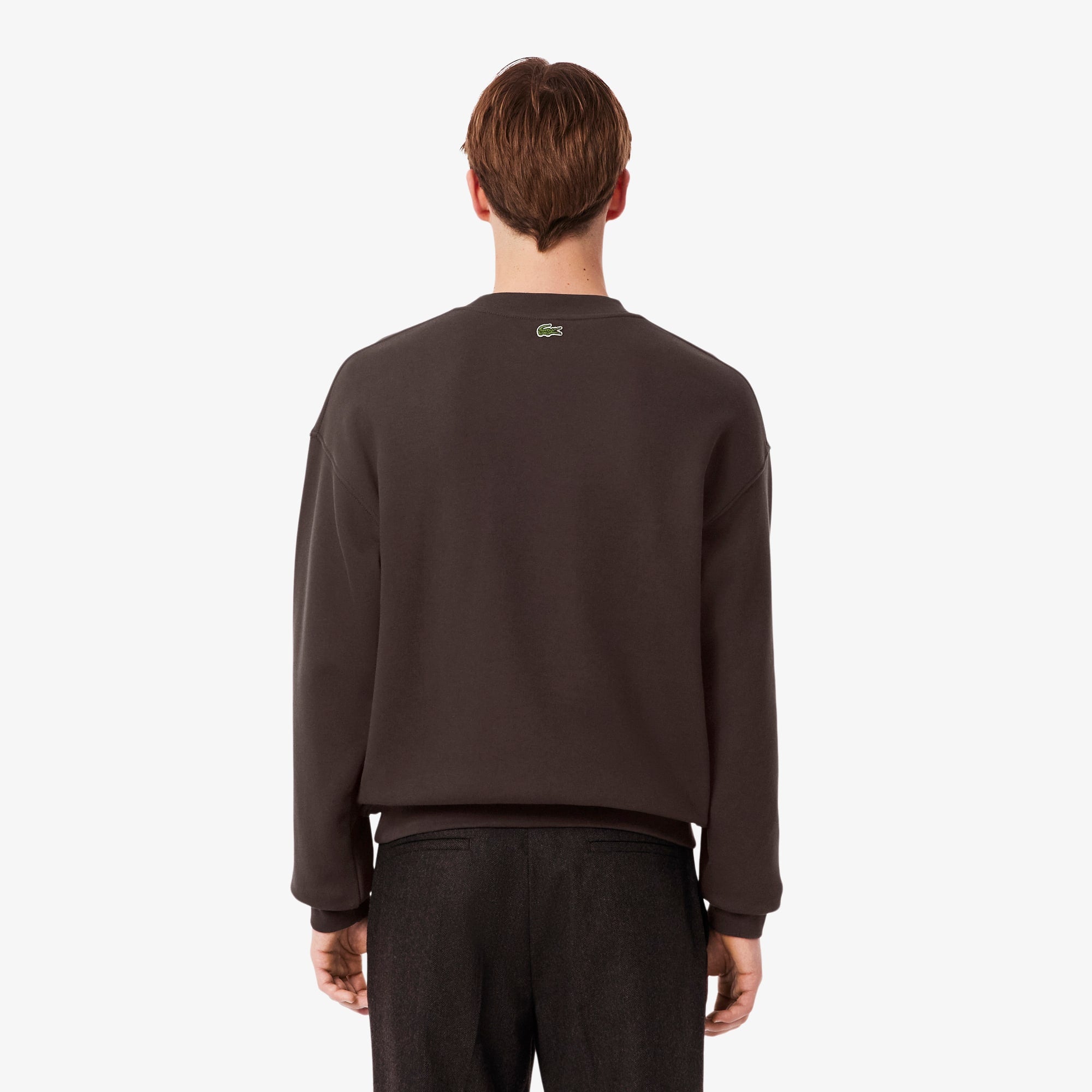 Men's Heritage Embroidery Fleece Sweatshirt - Brown