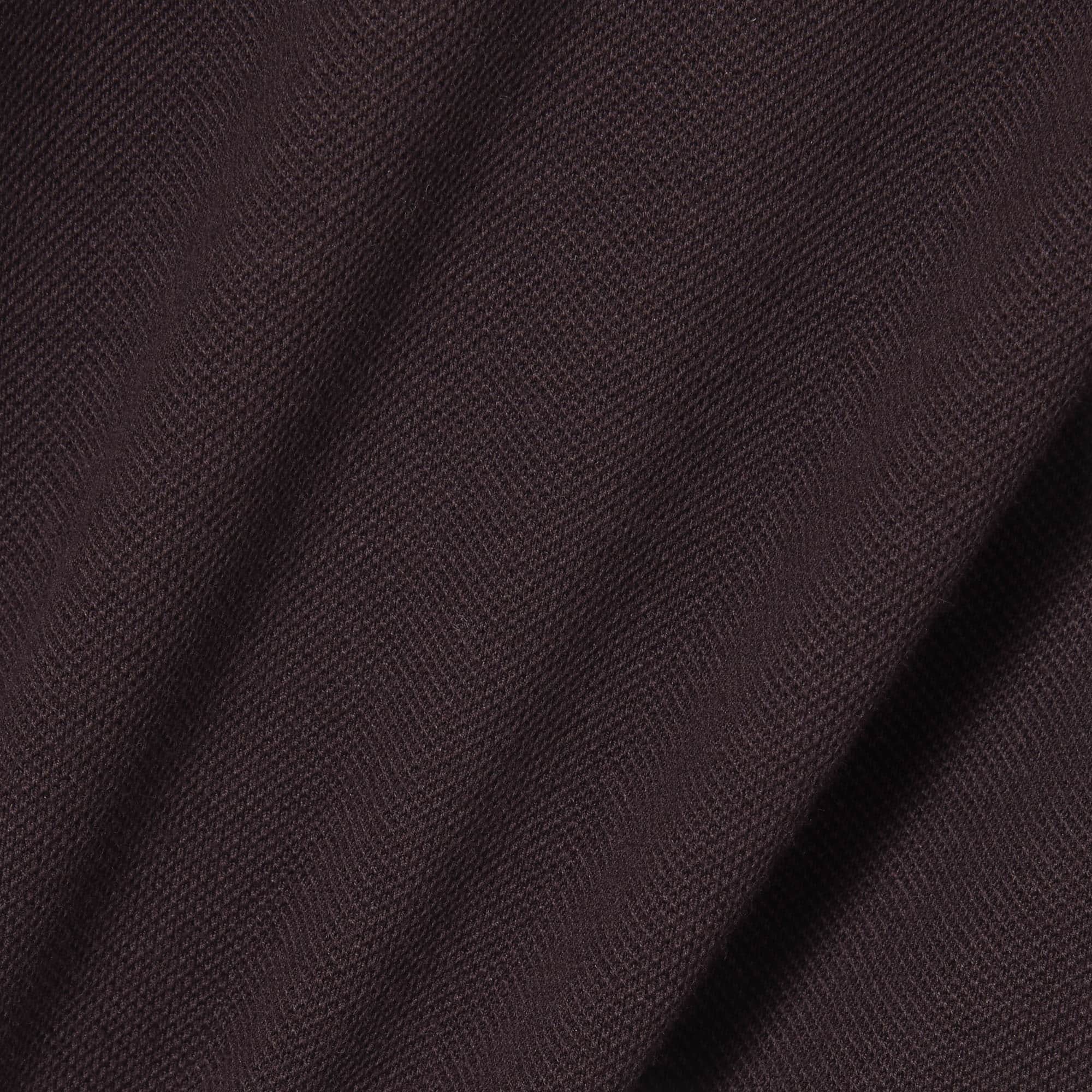 Women's L.12.D Slim Fit Stretch Mini Piqué Polo - Brown