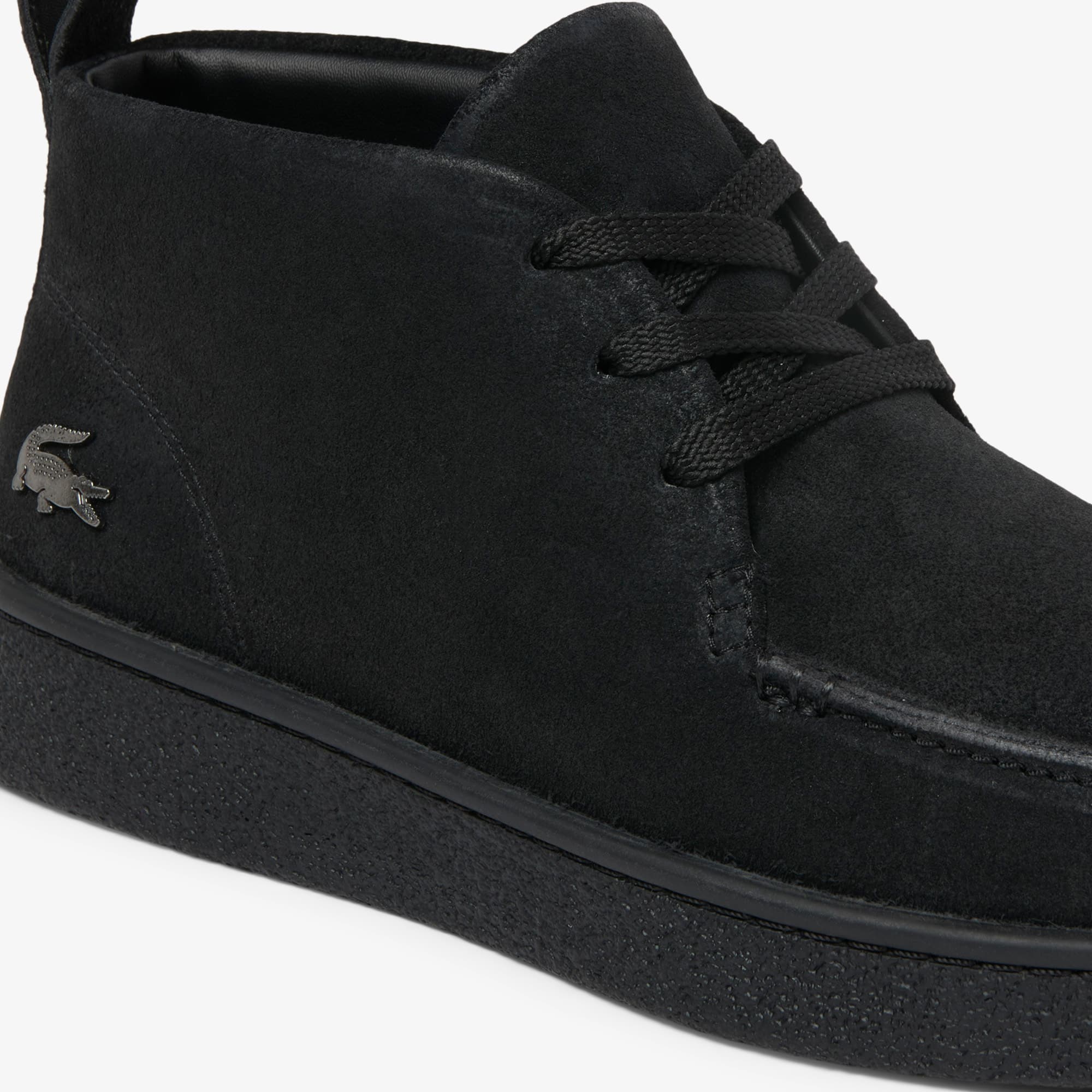 Men's Baseshot Chukka Suede Sneakers - BLK/BLK
