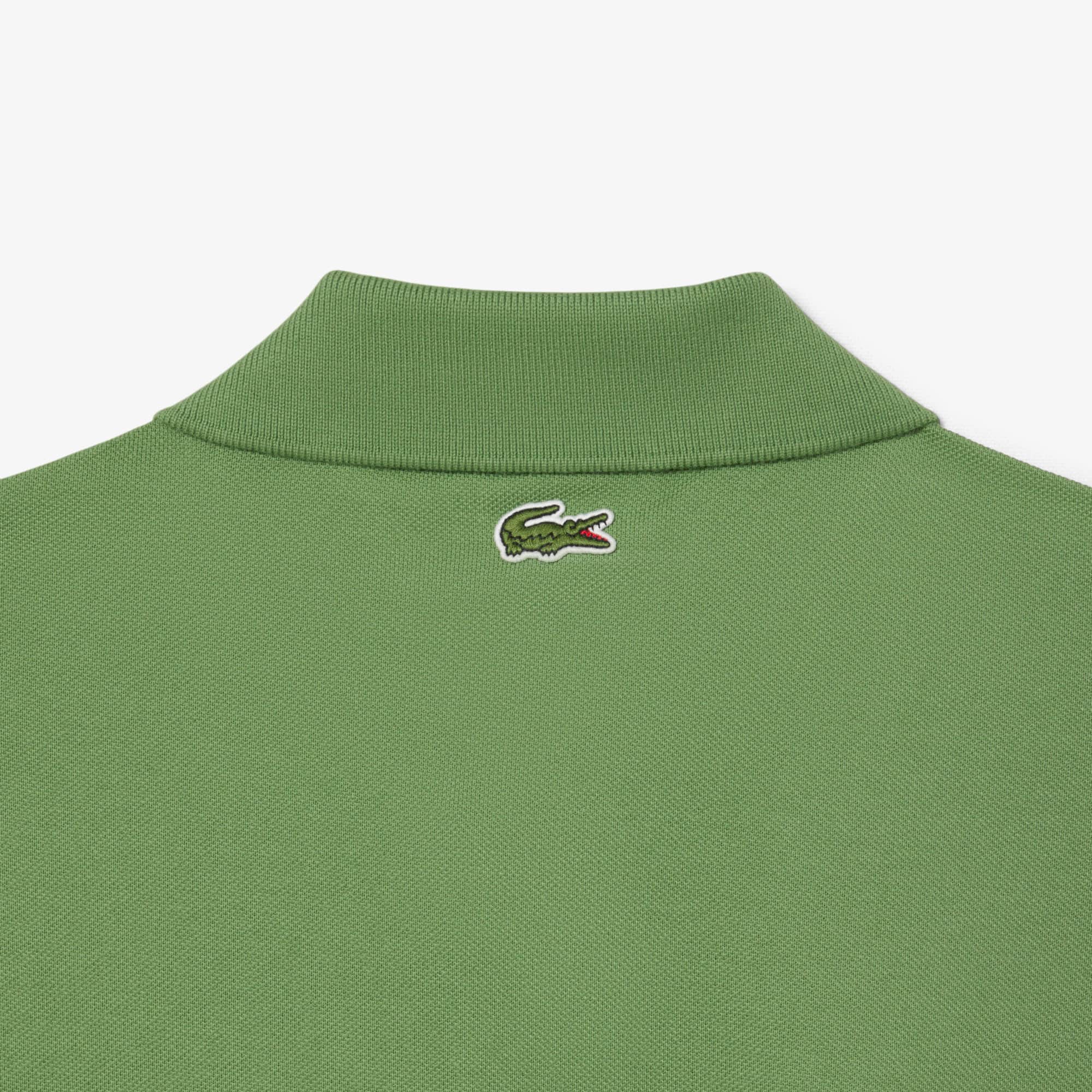 Classic Fit Embossed Branding Polo - Green