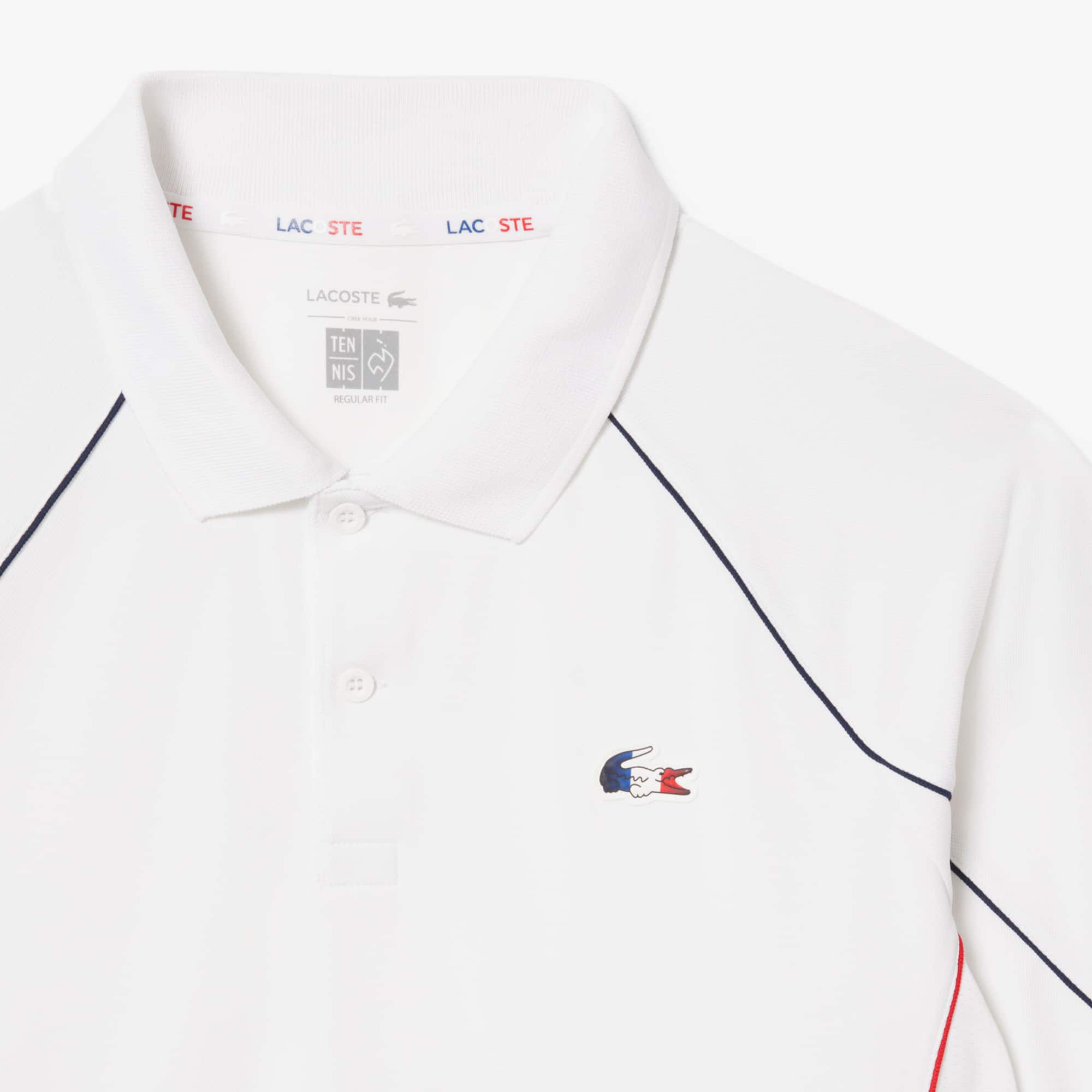 French Tennis Team Polo - White