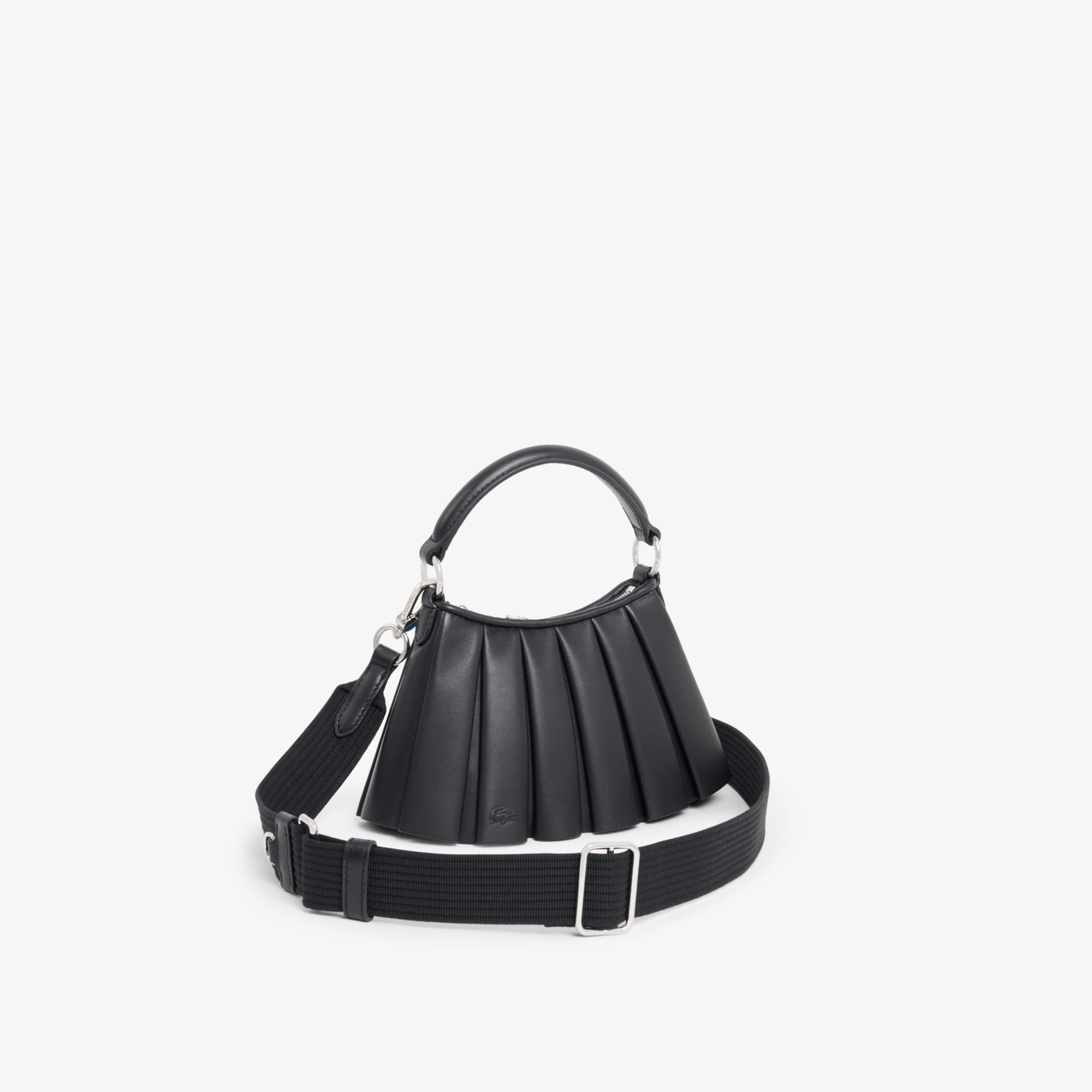 Mini Lenglen Leather Bag - Black
