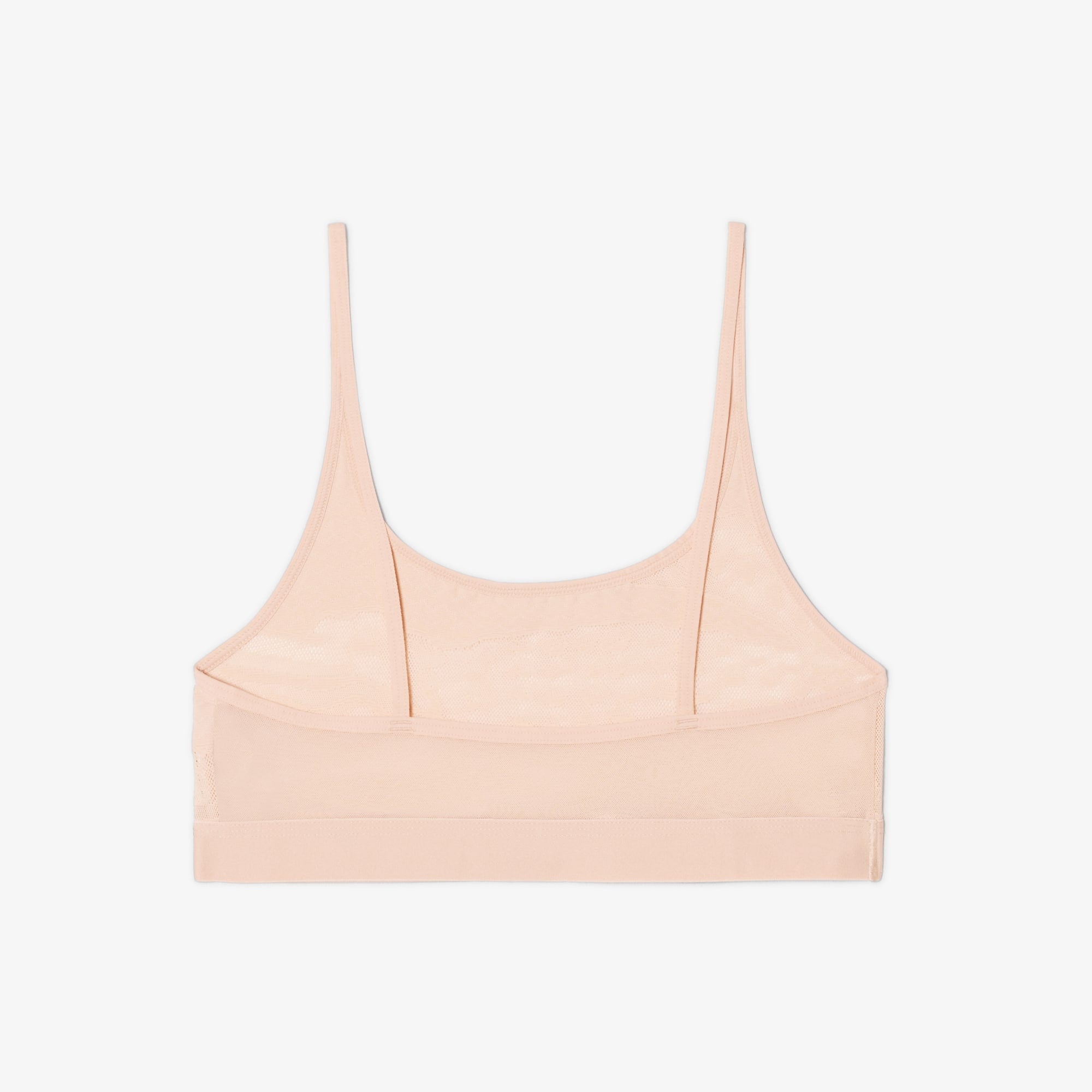 Accent Mesh Bralette - Beige