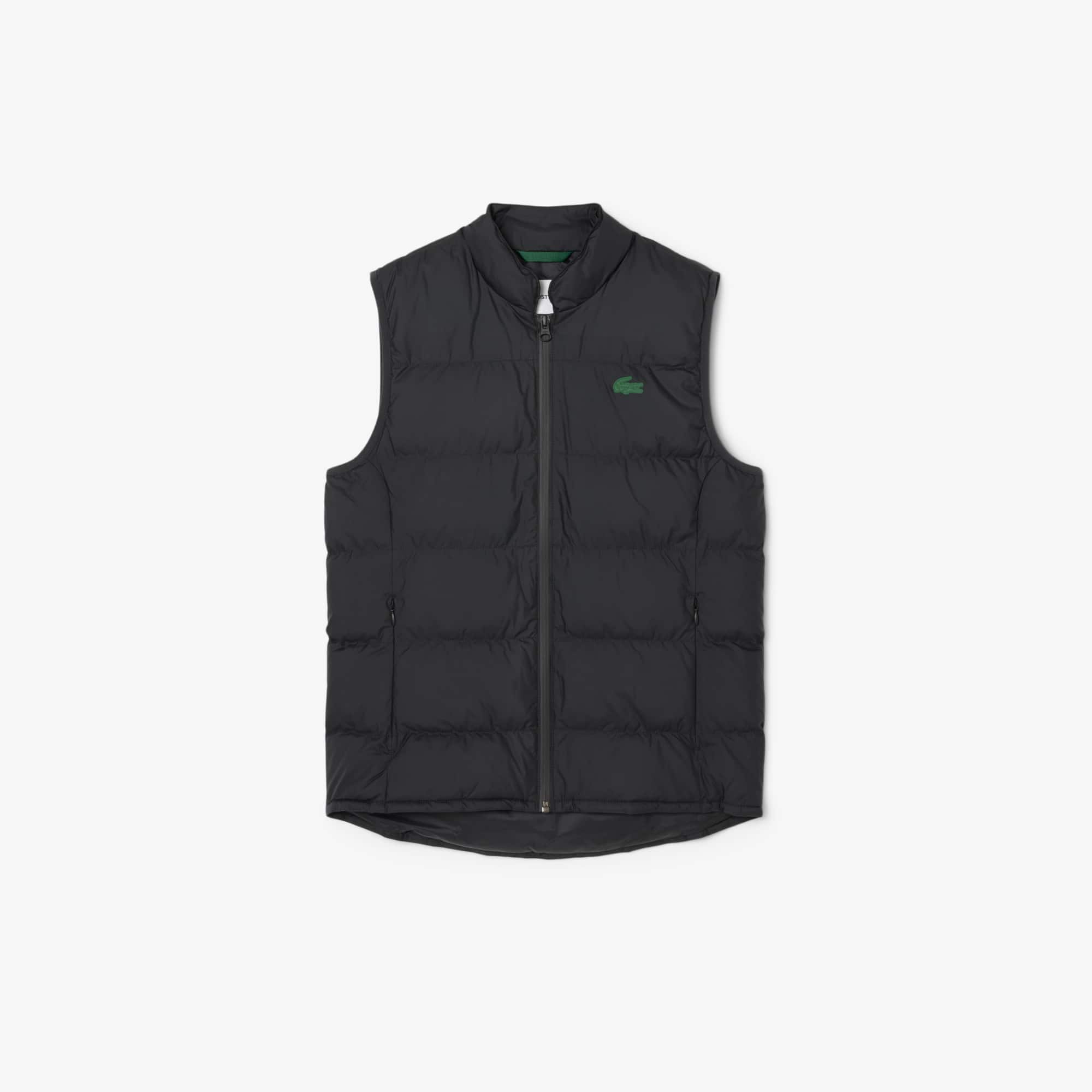 Women's Quilted Down Vest - Black
