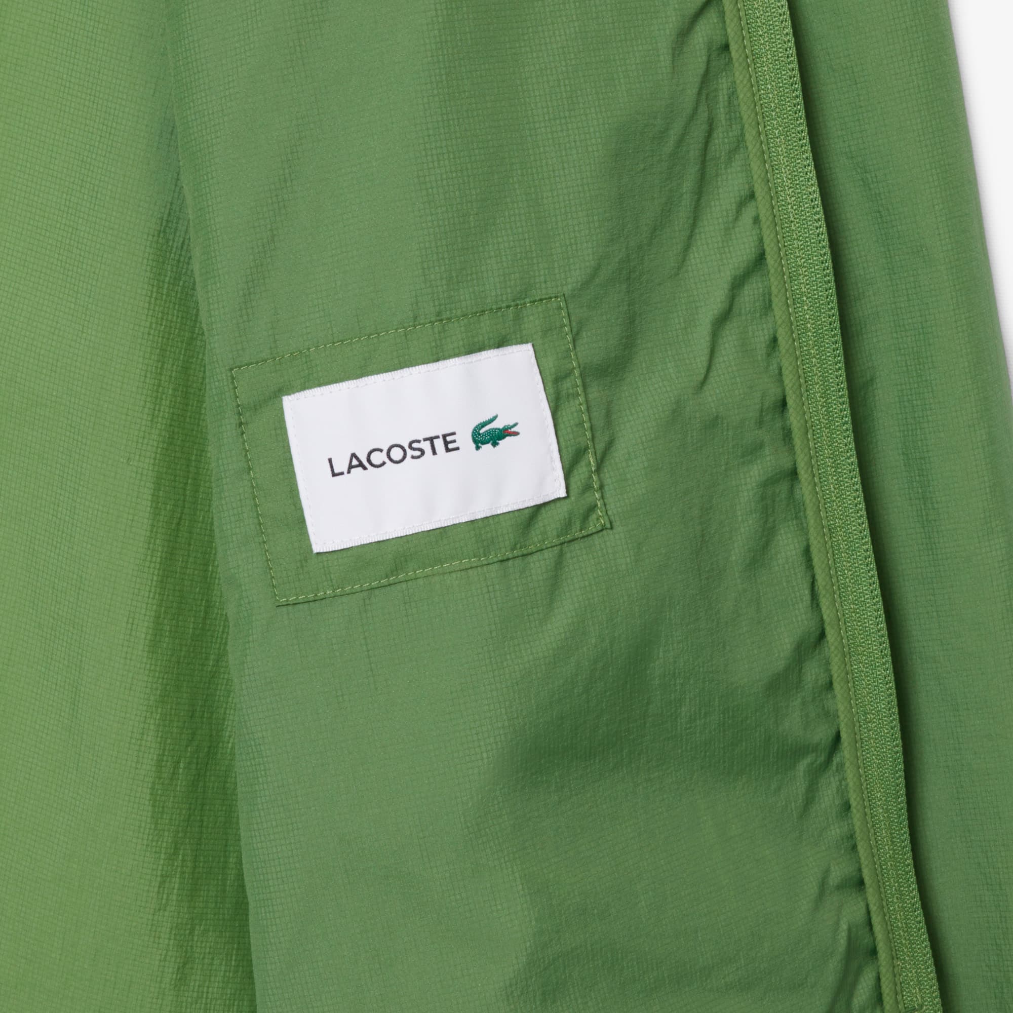 Water-Repellent Lightweight Packable Jacket - Green