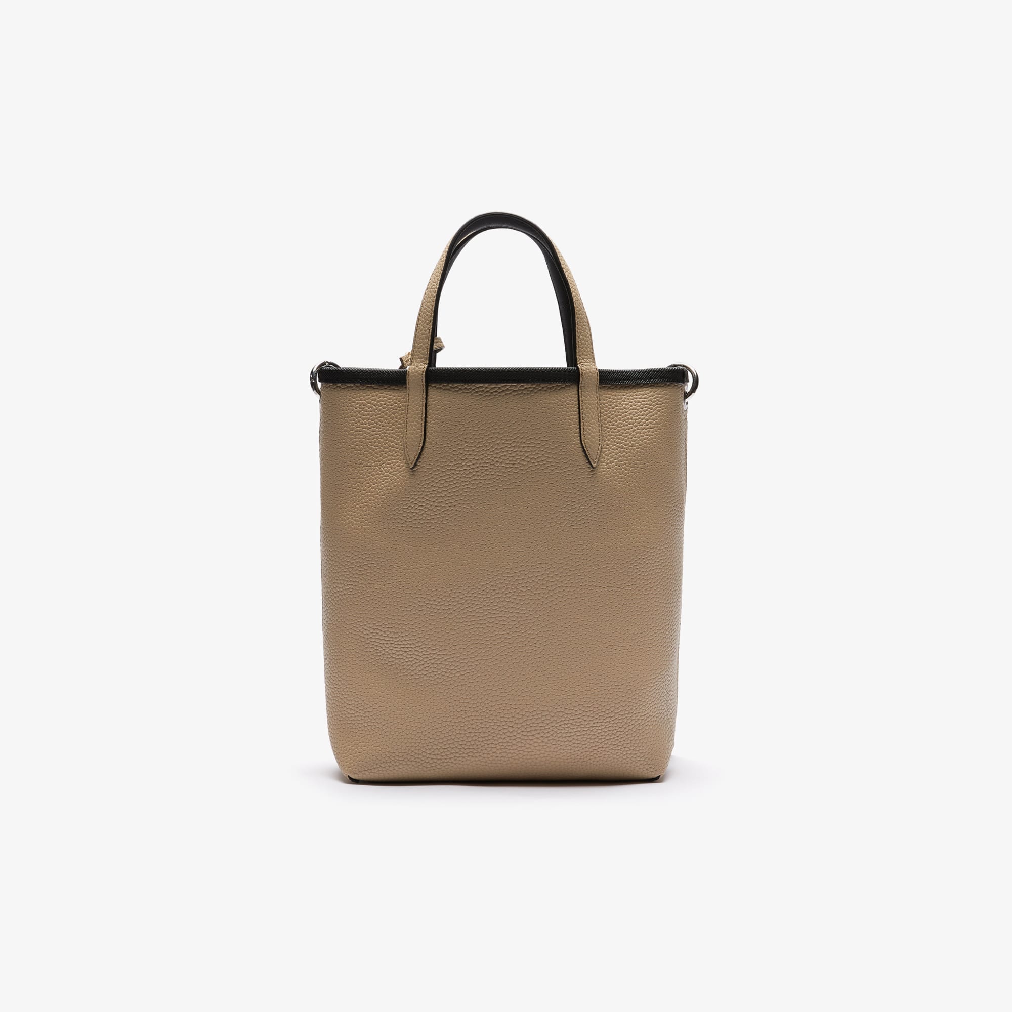 Anna Vertical Reversible Tote - Noir krema