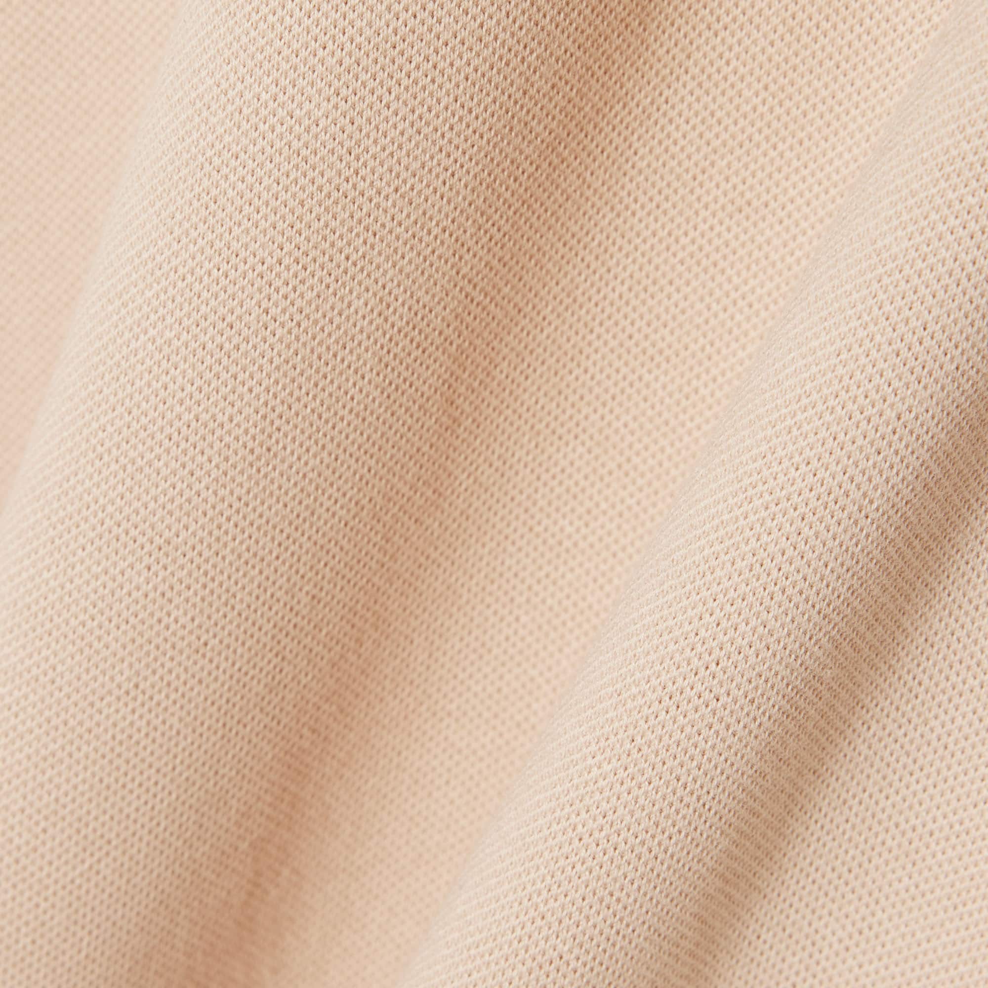 Women's Slim Fit Stretch Mini Piqué Polo Dress - Beige