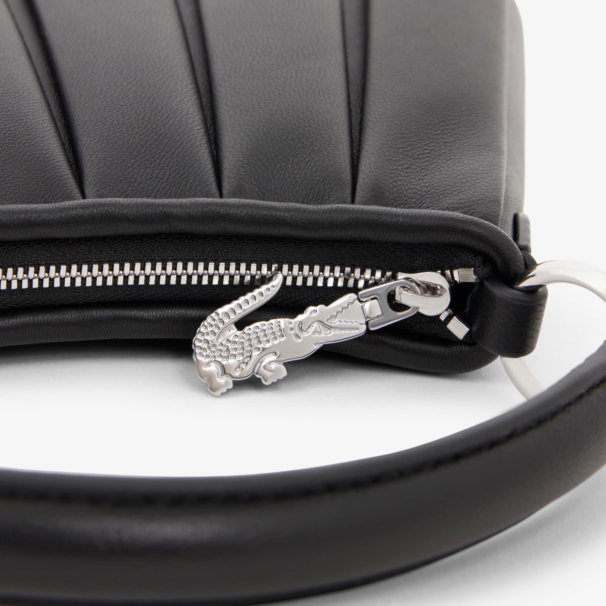 Mini Lenglen Leather Bag - Black