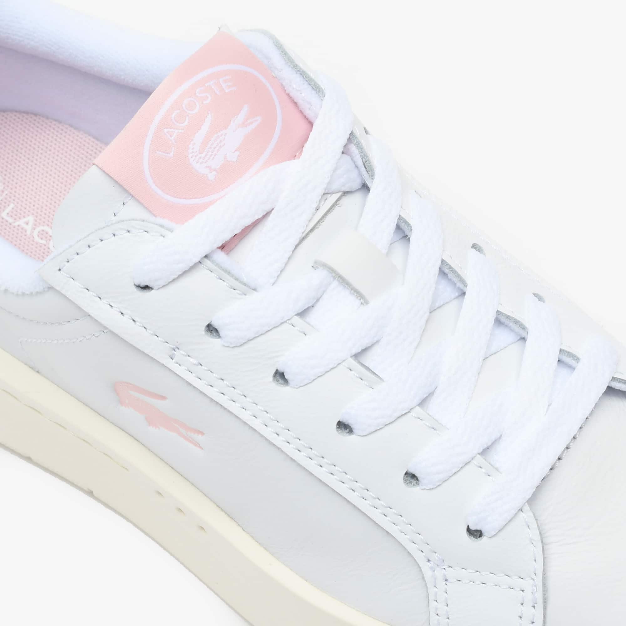 Women's Carnaby Platform Leather Sneakers - WHT/OFF WHT