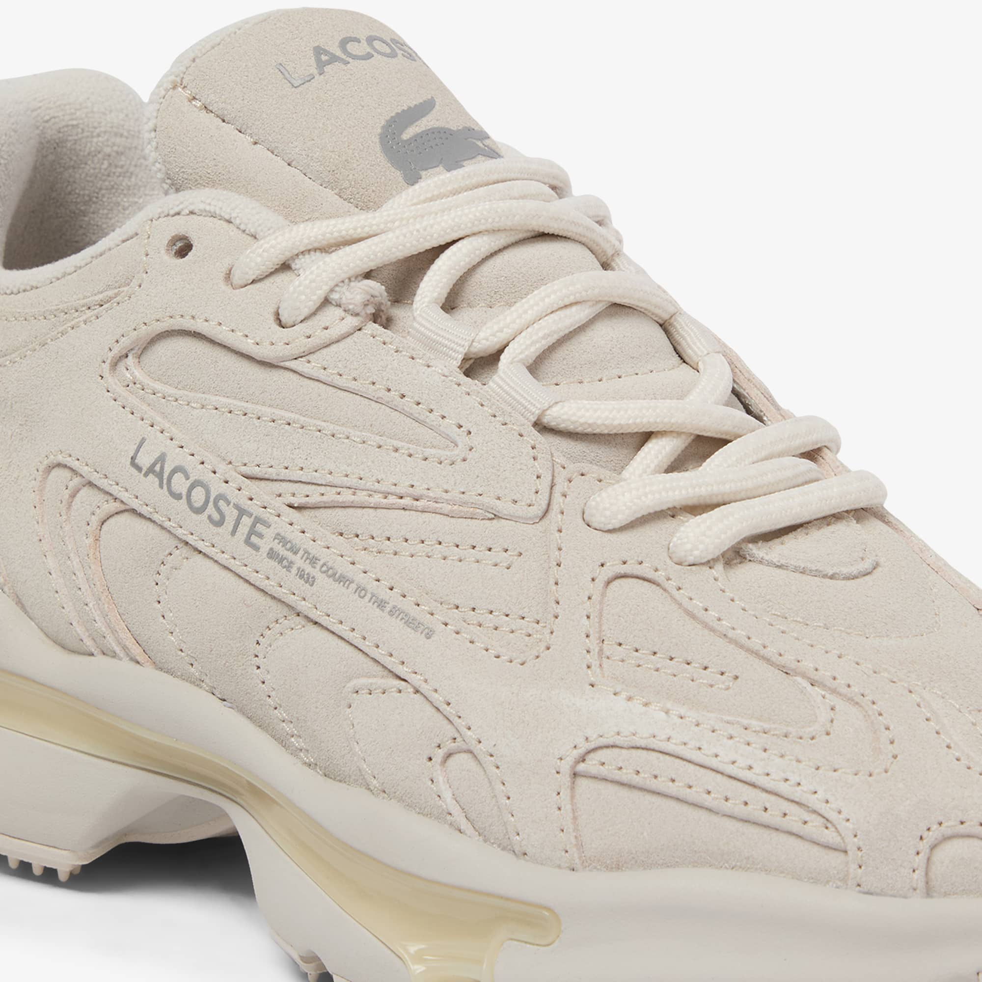 Women's L003 2K24 Suede Sneakers - OFF WHT/OFF WHT