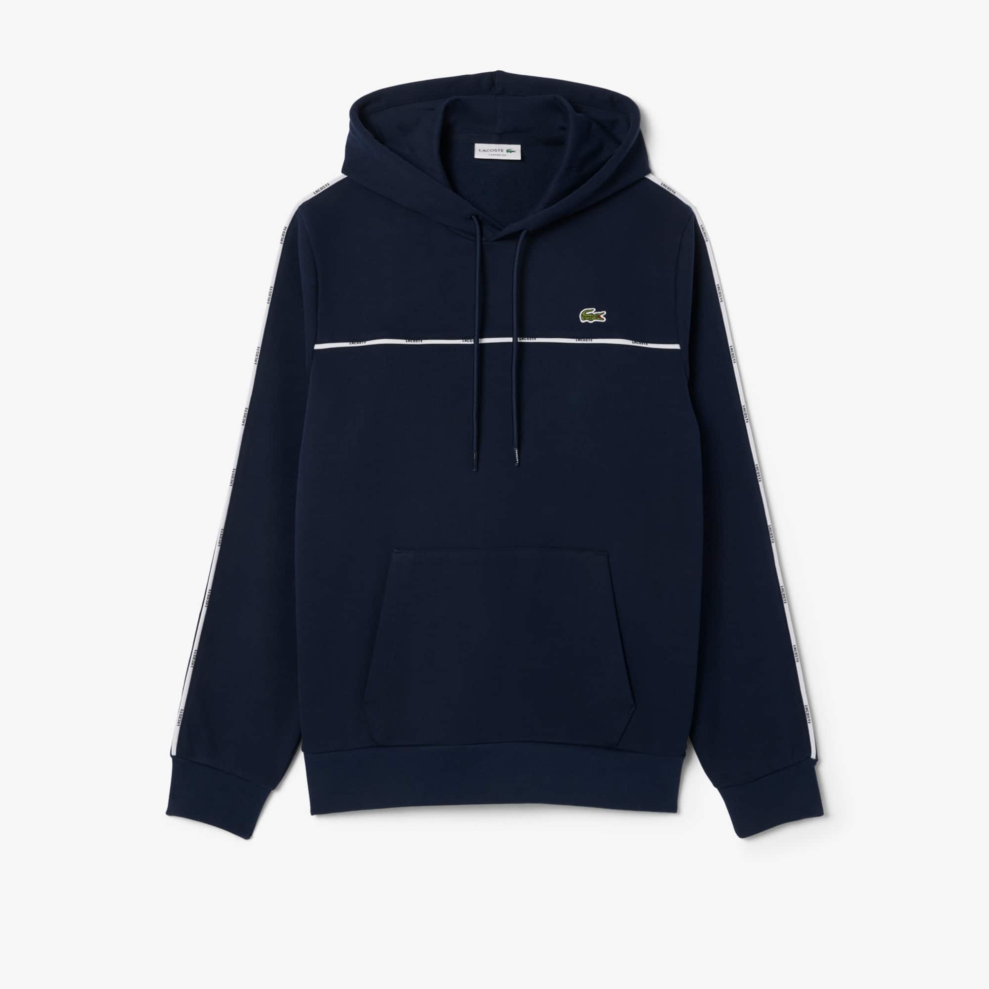Men's Classic Fit Logo Stripe Sweatshirt - Navy Blue