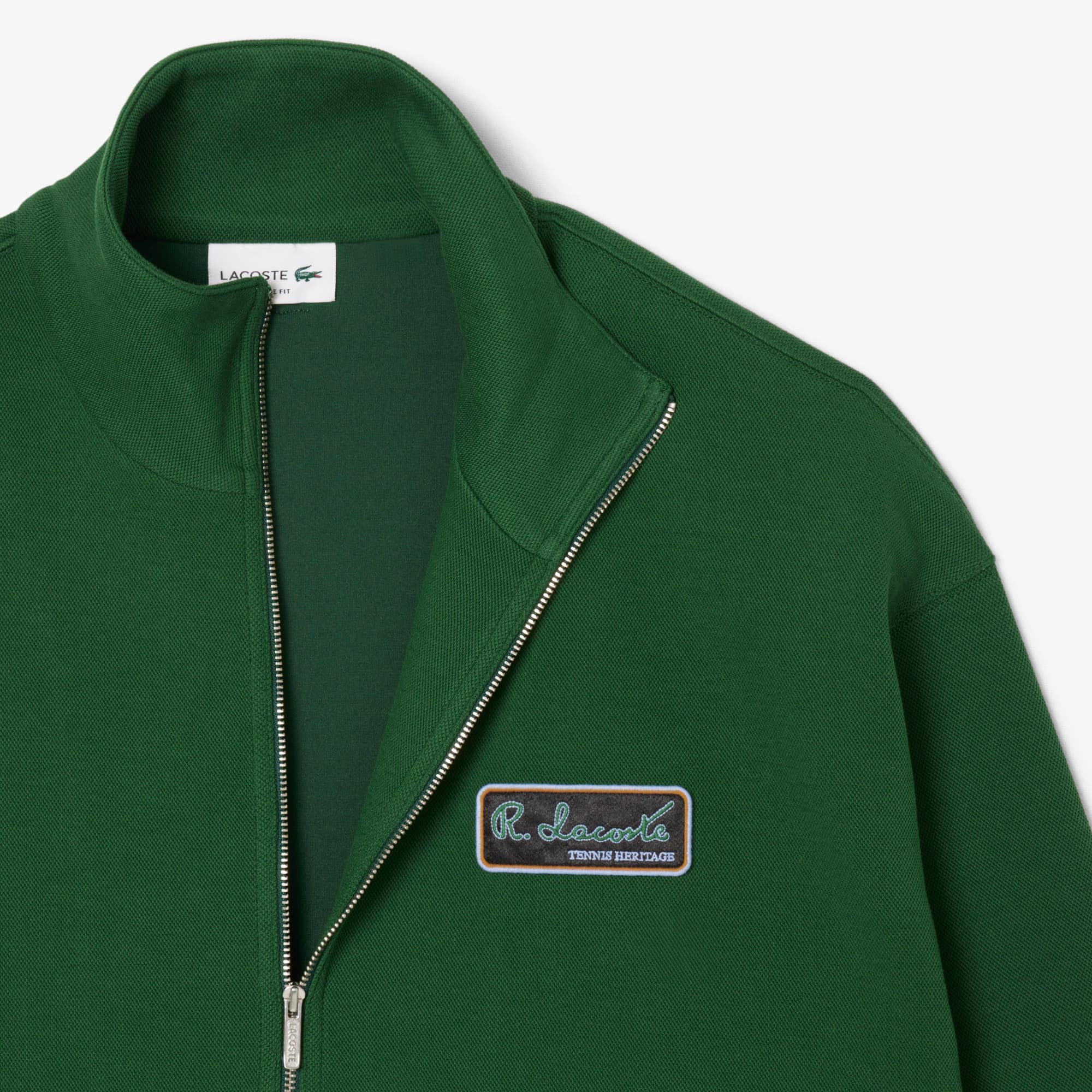 Men's Loose Fit Signature Badge Sweatshirt - Pine green