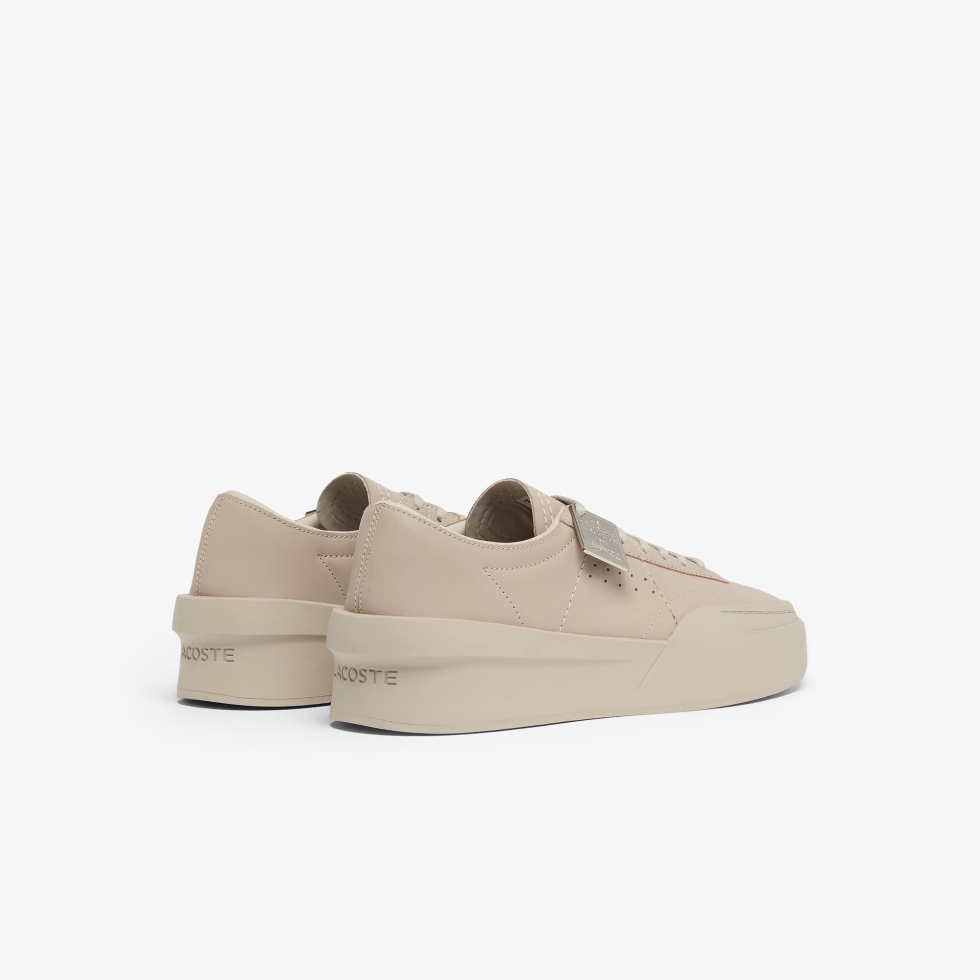 Men's Aura Club Leather Sneakers - GRY/GRY