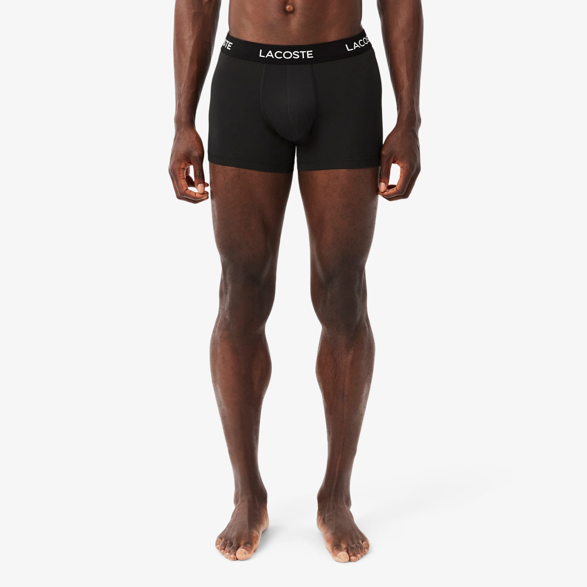 Men's 3-Pack Microfiber Trunks - Black
