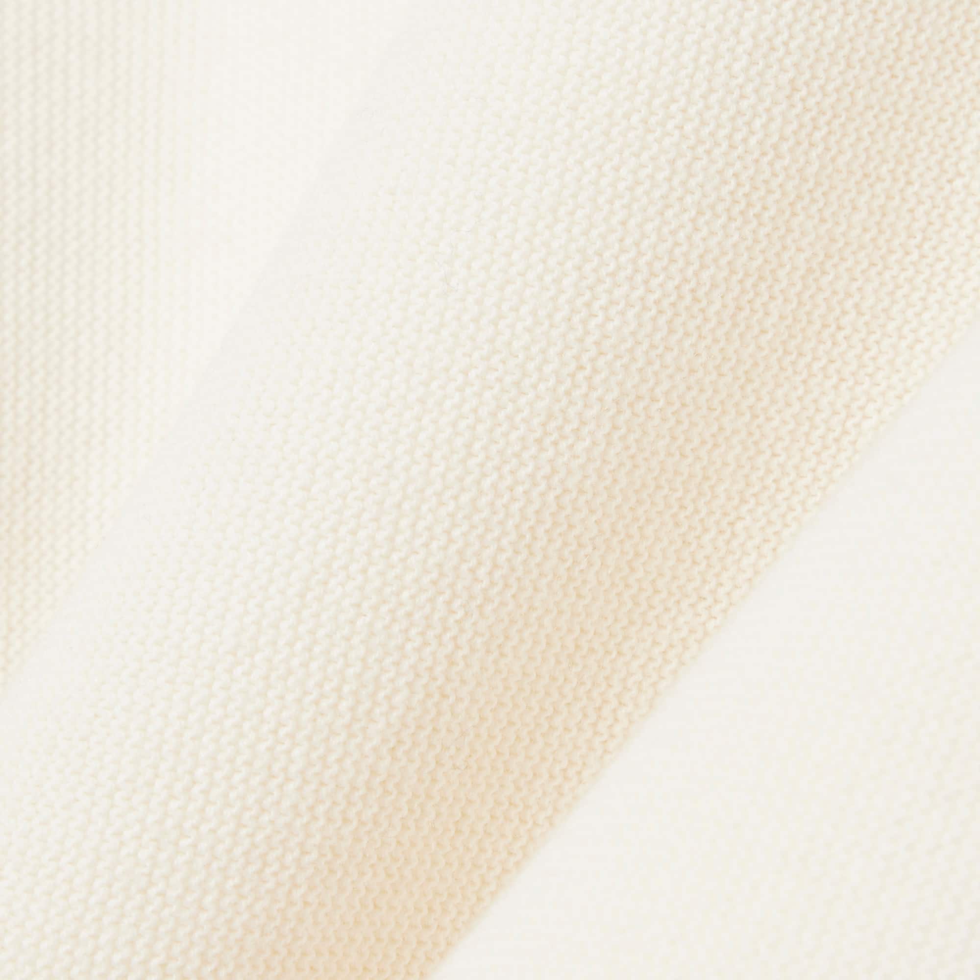 Women's Relaxed Fit Cotton Crew Neck Sweater - White