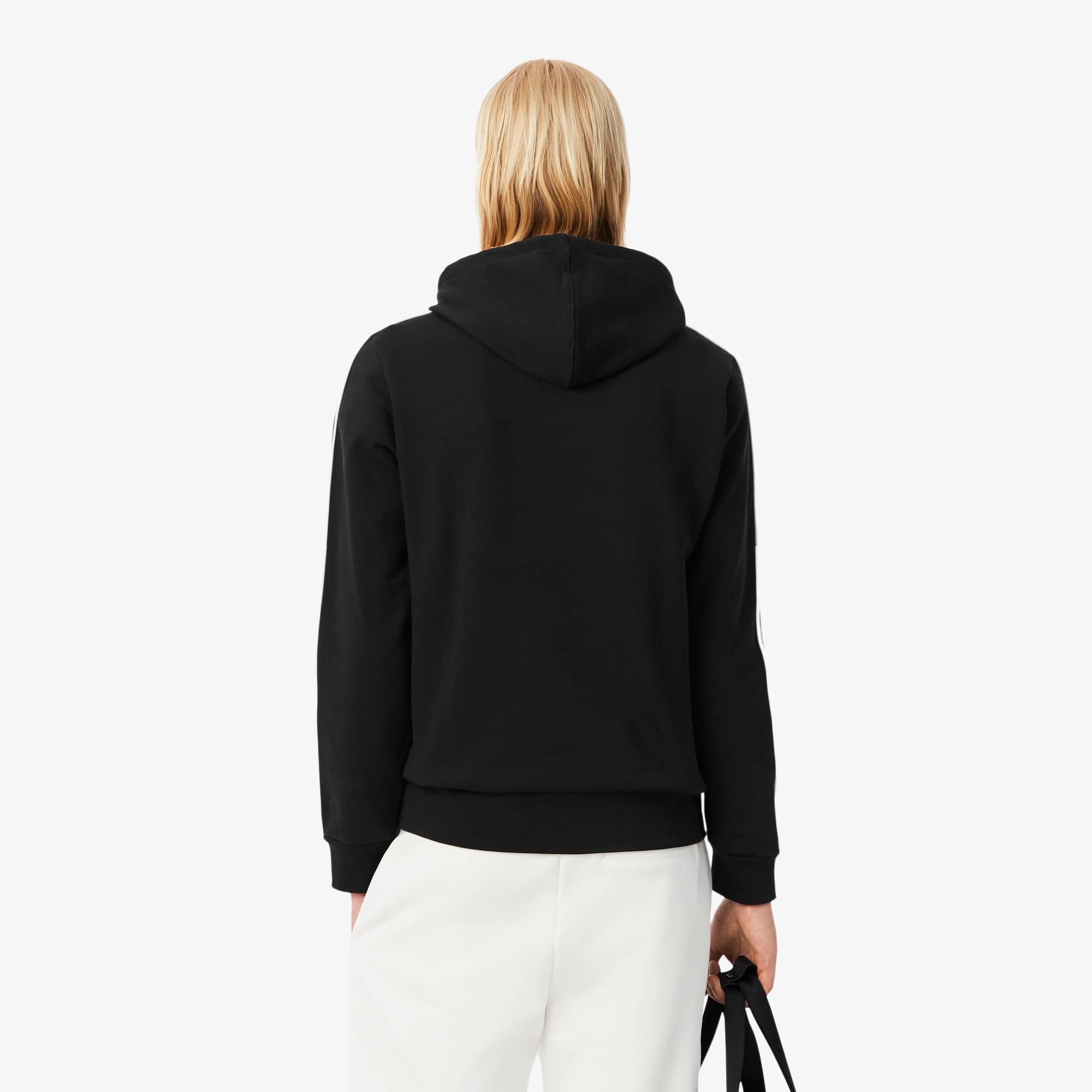 Men's Classic Fit Logo Stripe Sweatshirt - Black