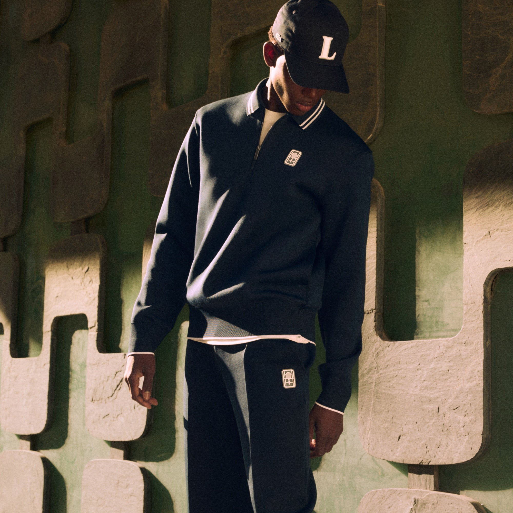 Tennis Heritage Sweatpants - Navy Blue