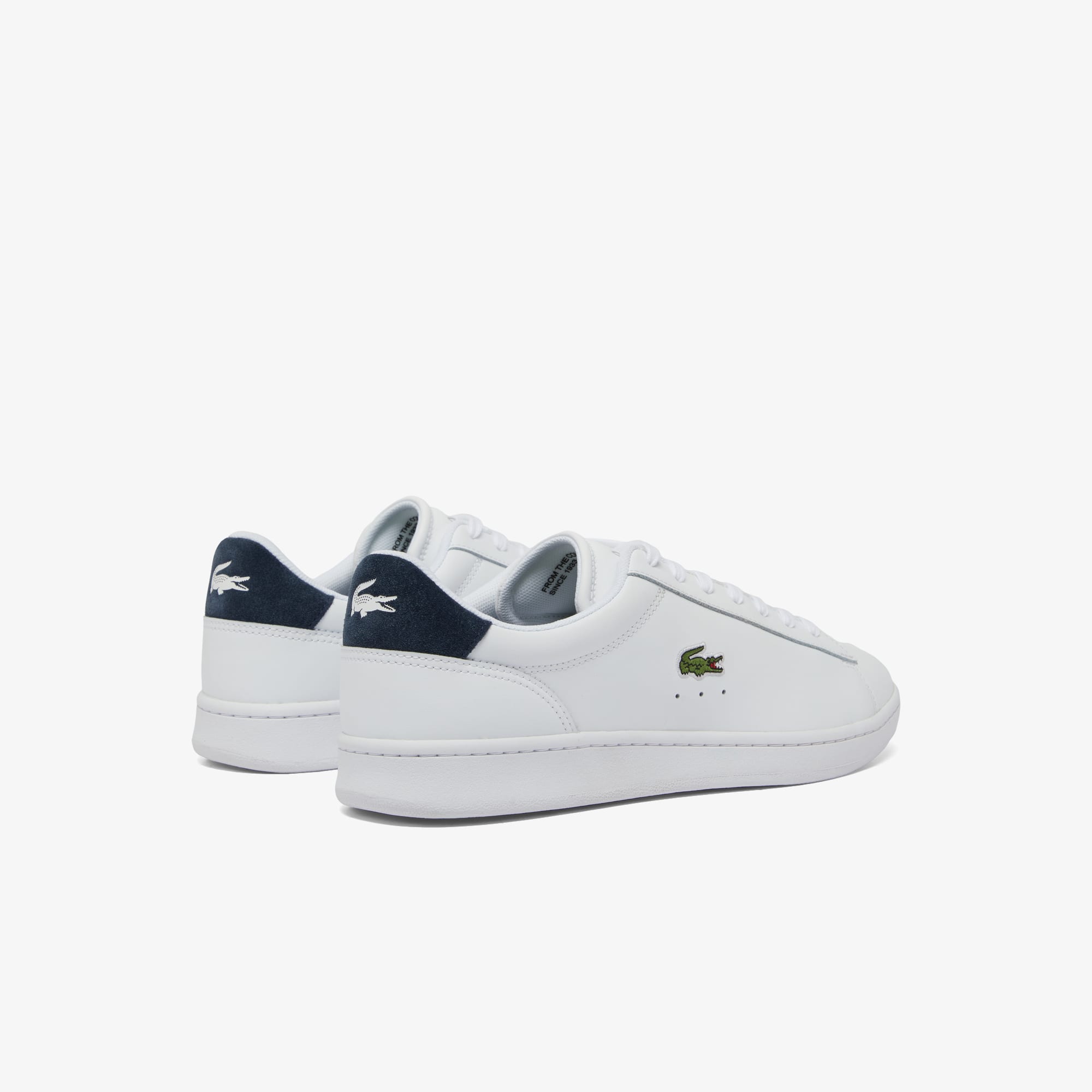 Men's Carnaby Set Leather Sneakers - WHITE / NAVY