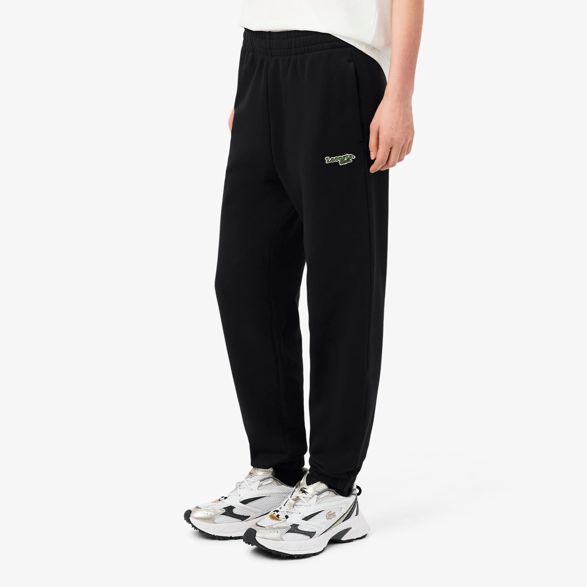 Women's Straight Fit Logo Sweatpants - Black