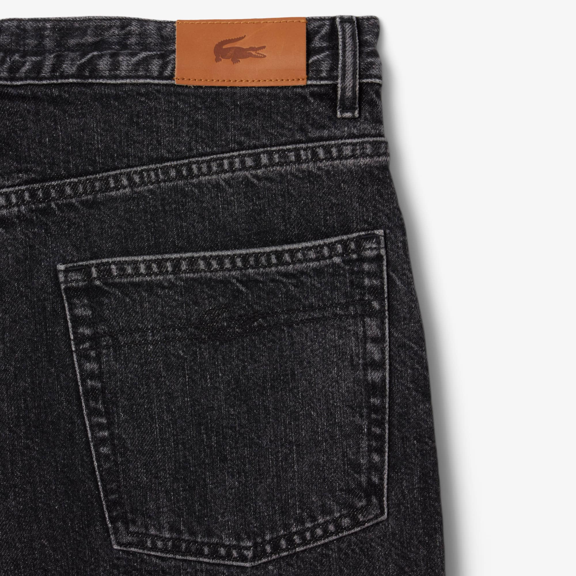Women's Wide Leg Denim Jeans - Grey
