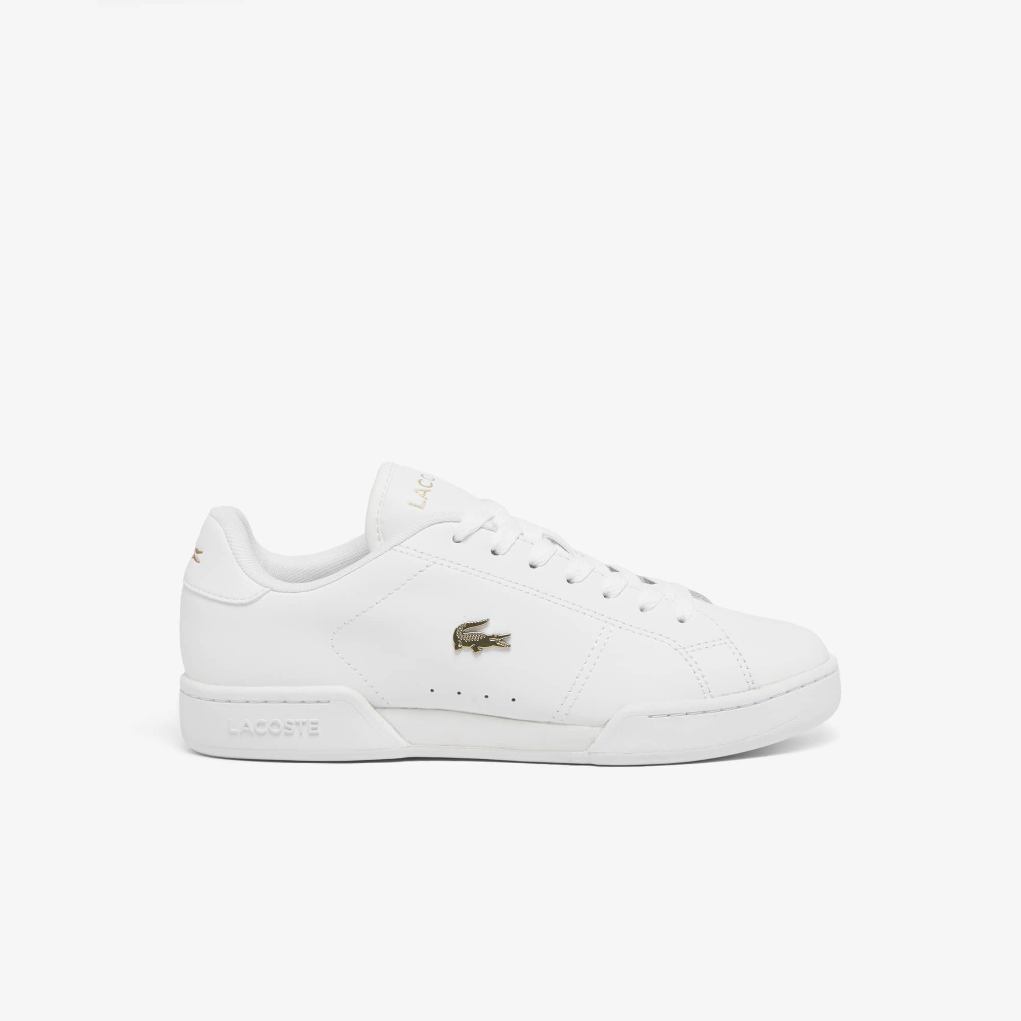 Women's Carnaby Cup Leather Sneakers - WHT/GLD
