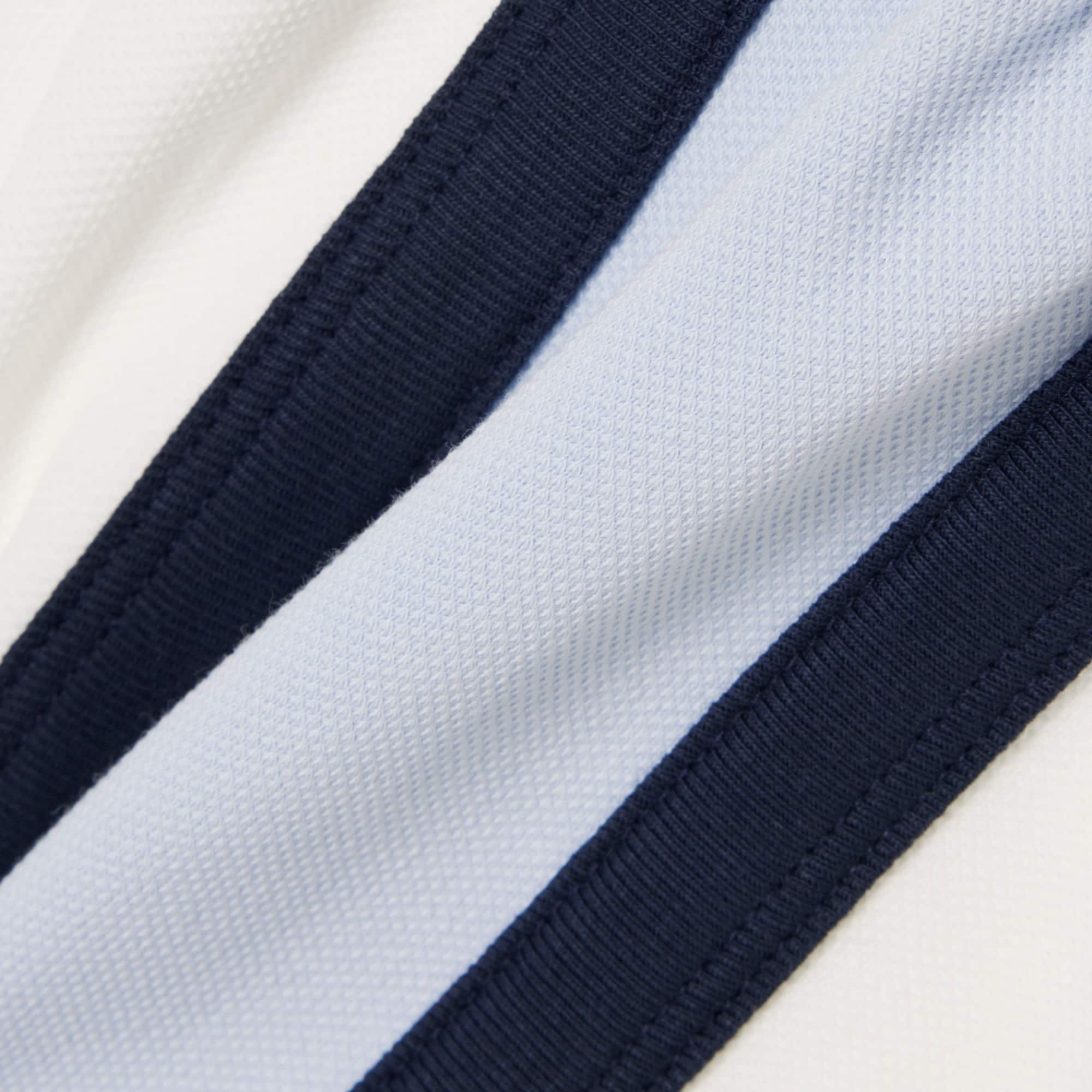 Cotton Shorts - Blanc / Bleu Clair / Bleu Marine