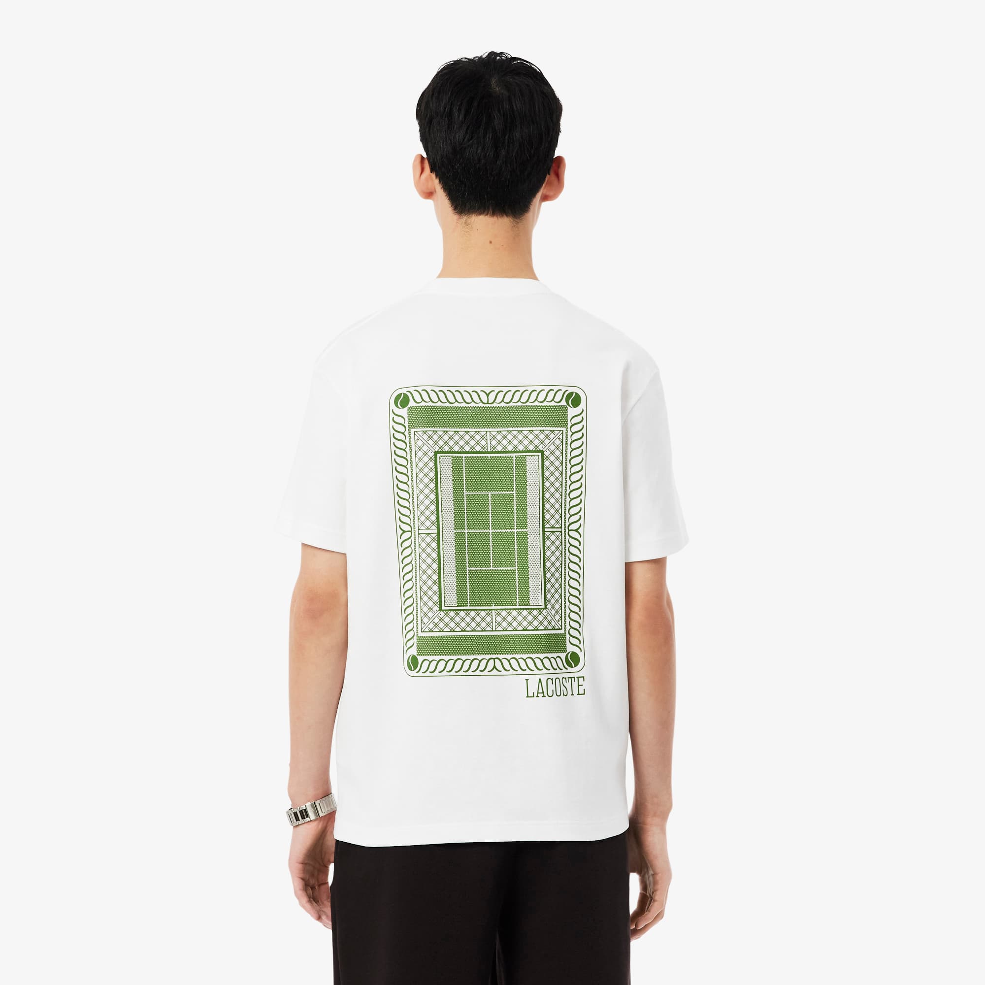 Printed Jersey T-Shirt - White
