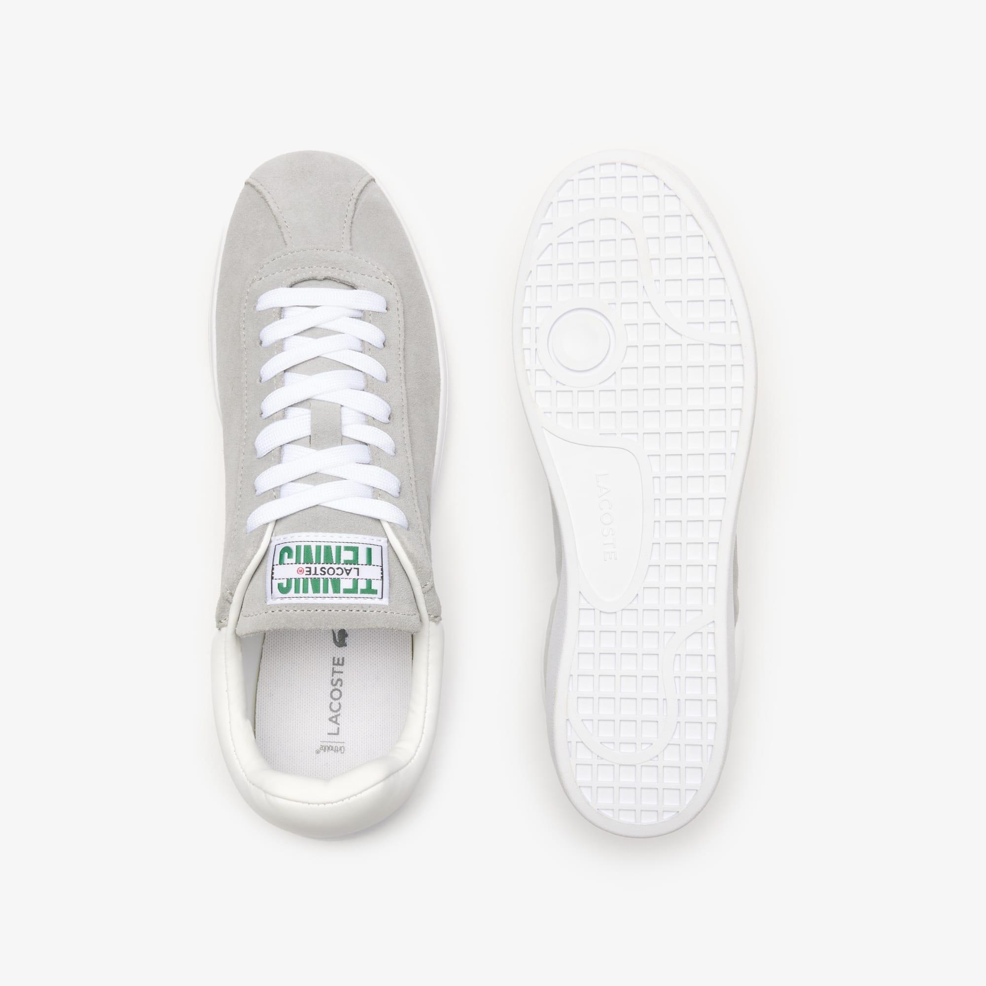 Men's Baseshot Translucent Sole Sneakers - GREY/WHITE