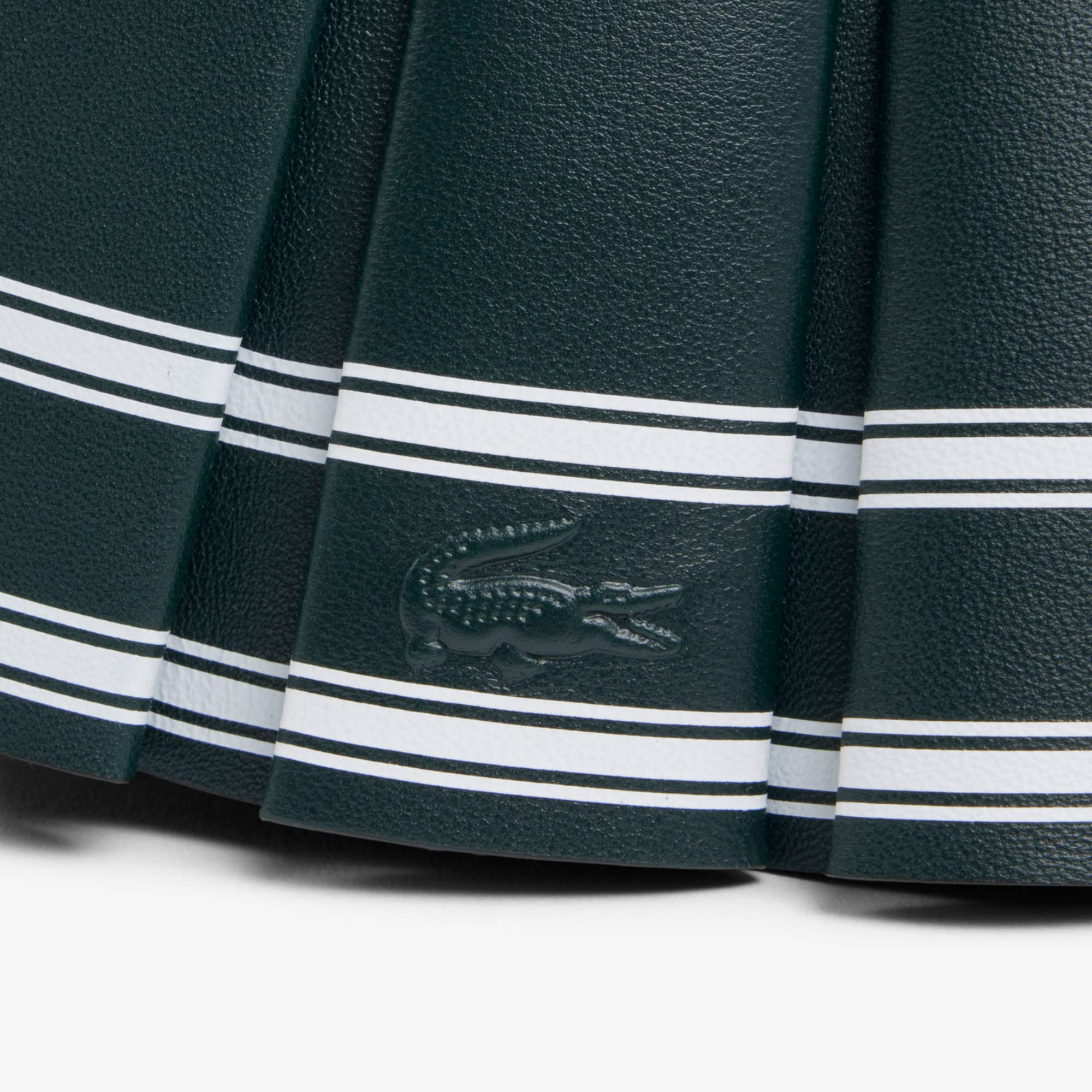 Runway Mini Lenglen Striped Leather Bag - WHITE VARECH