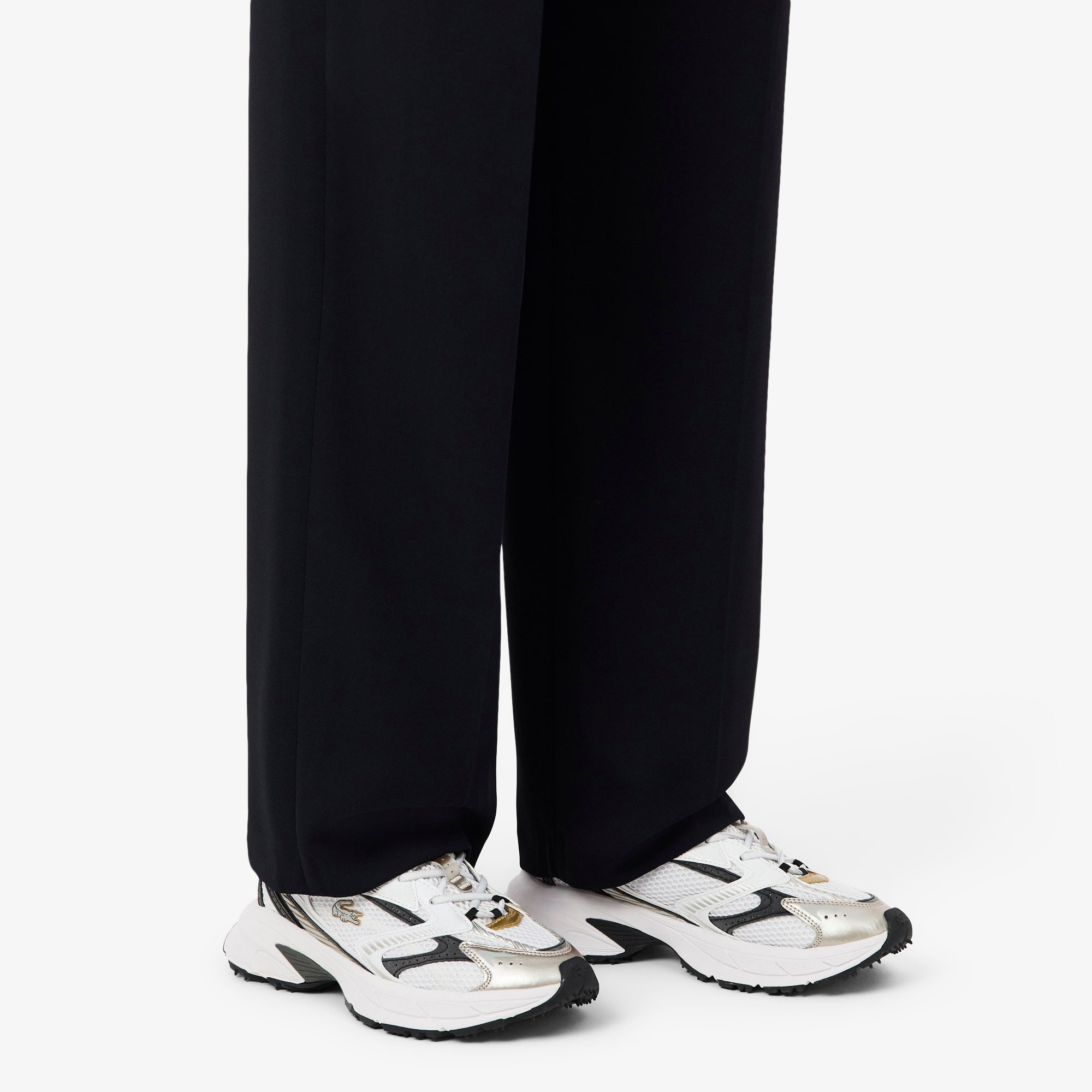 Women's L003 Neo Shot Sneakers - WHT/SLV