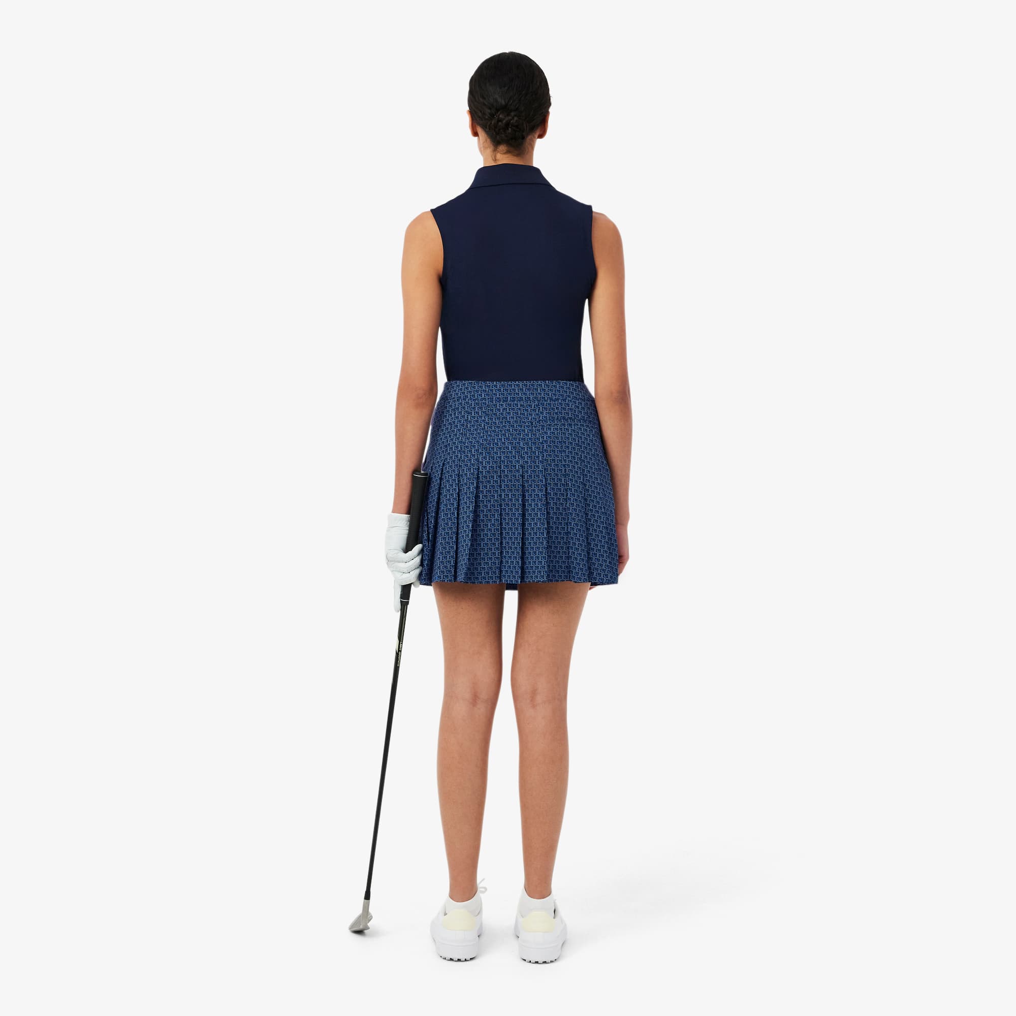 Women's Ultra Dry Lined Golf Skirt - Bleu Marine / Bleu Clair / Bleu Marine
