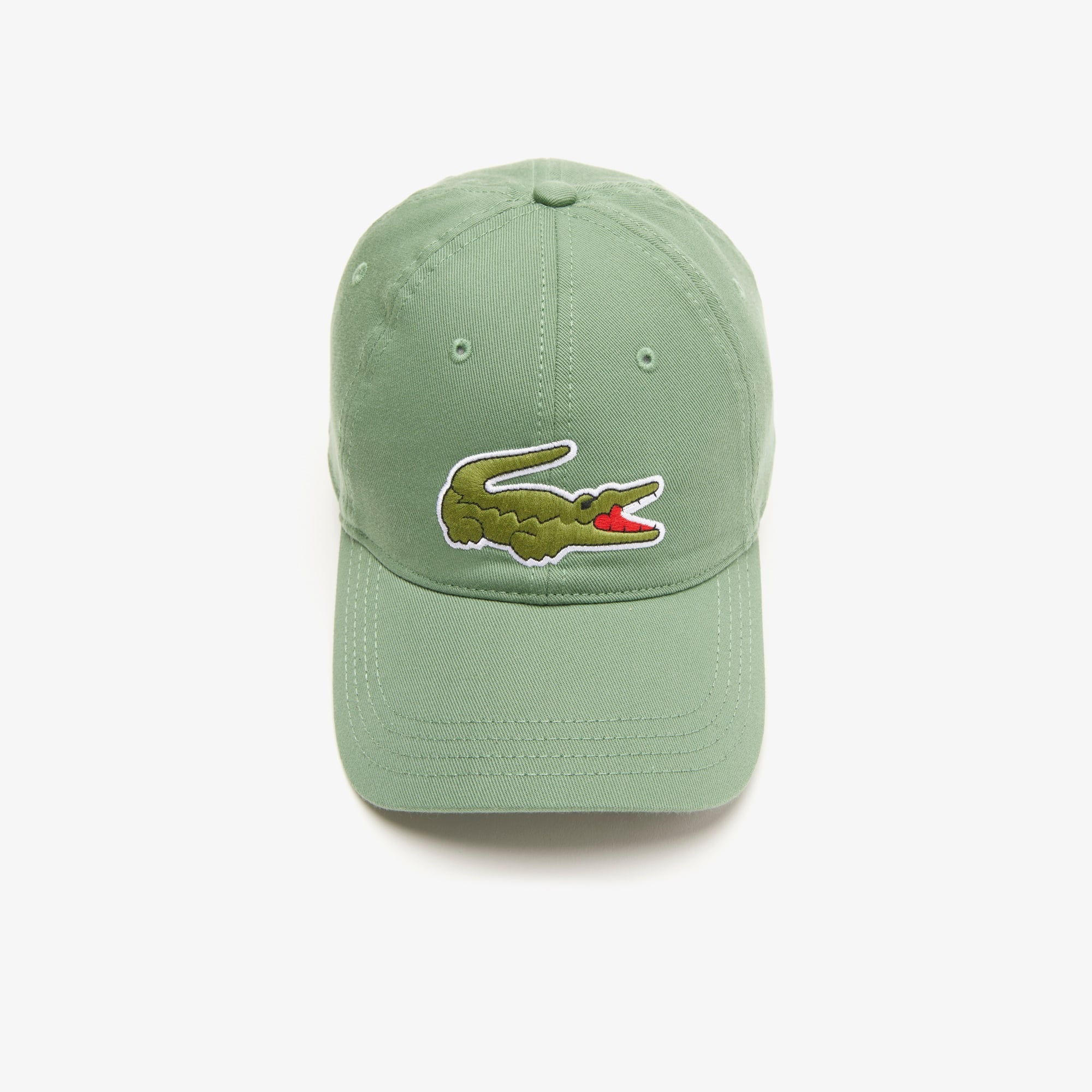 Unisex Adjustable Cotton Twill Cap - Khaki Green