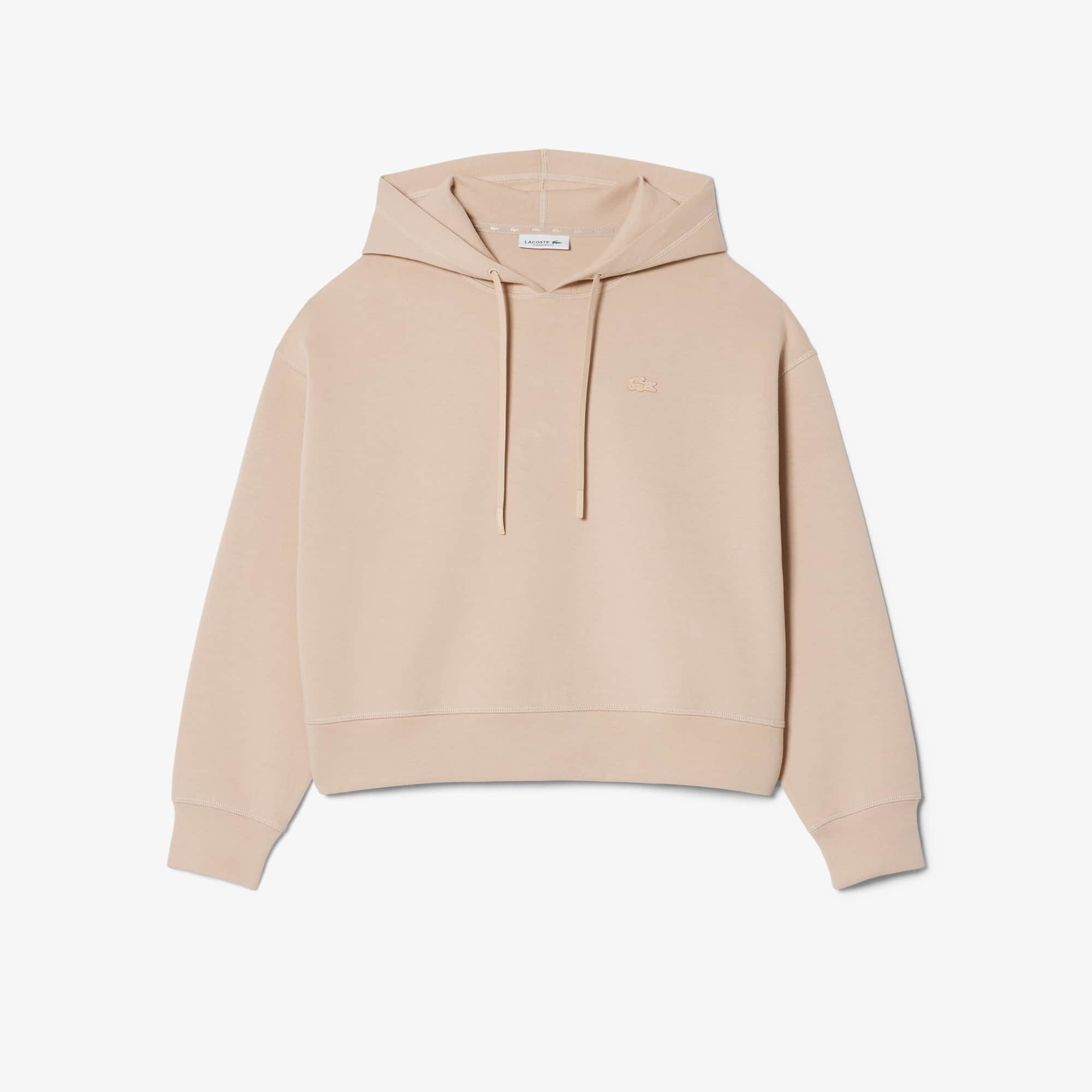 Oversized Adjustable Hoodie - Beige