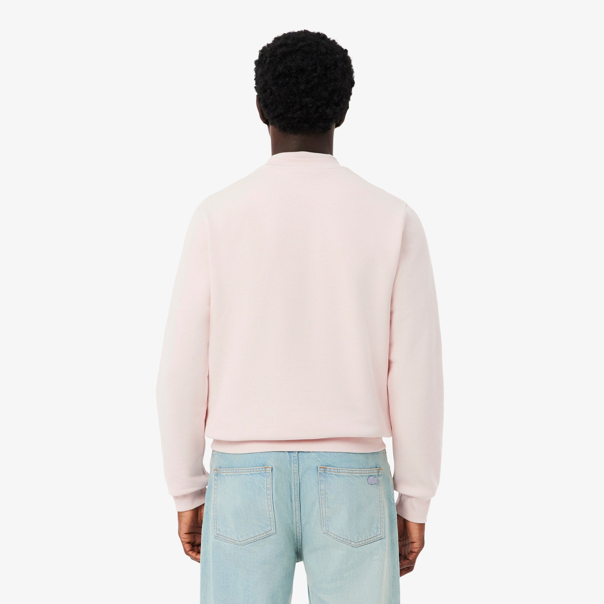 Men's Landscape Fleece Sweatshirt - Light Pink