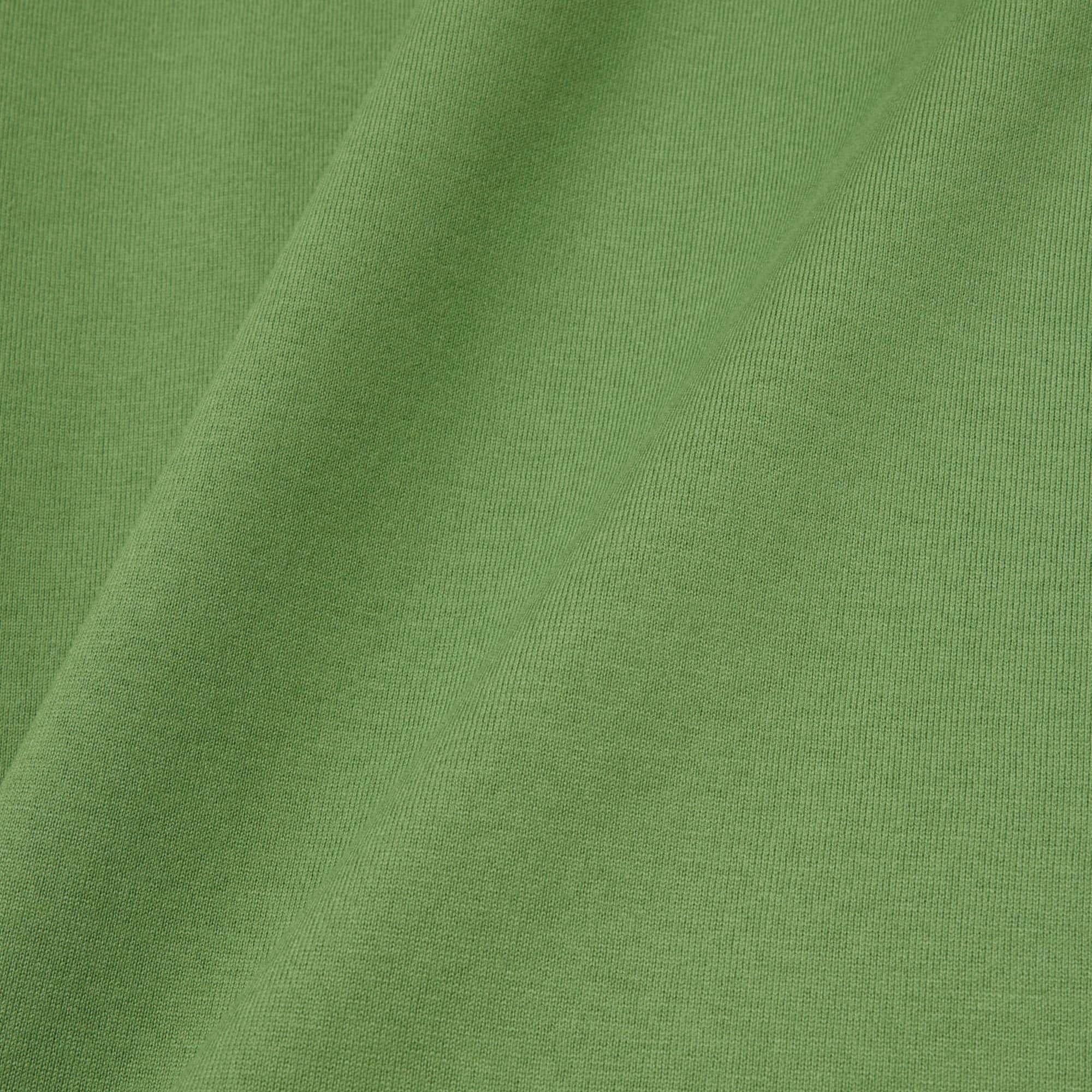 Embroidered Heavy Jersey T-Shirt - Green