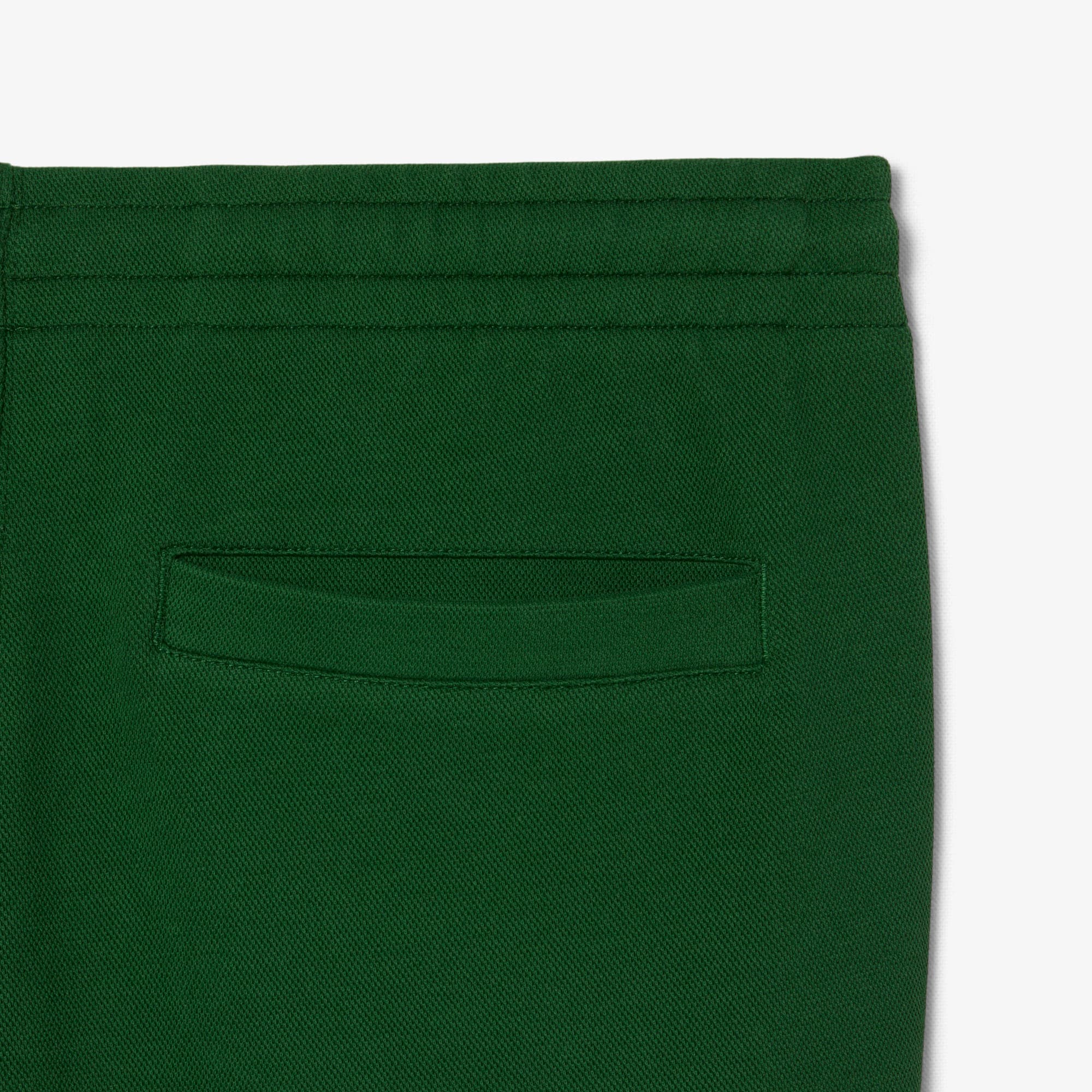 Men's Double Face Piqué Sweatpants - Pine green
