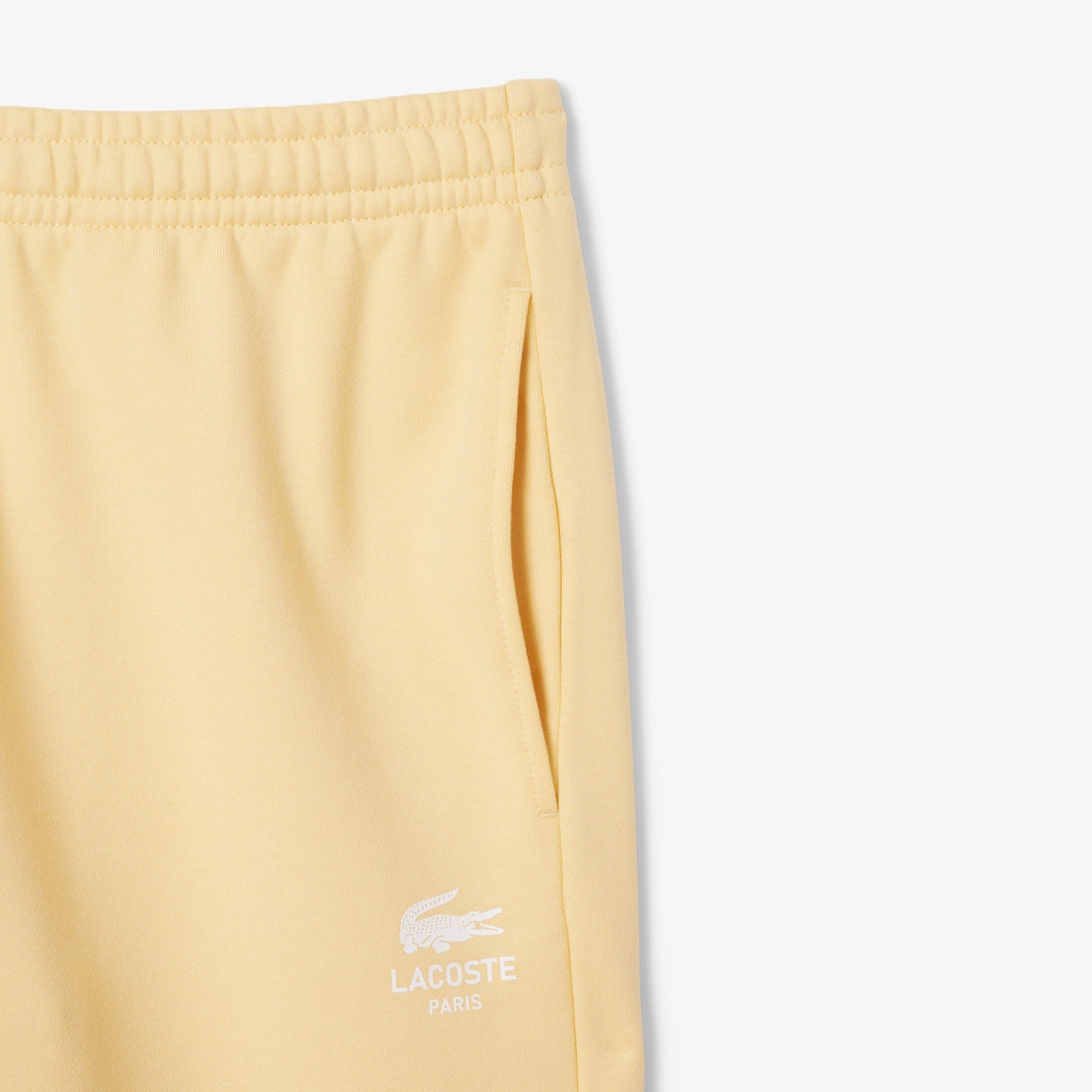 Unisex Tapered Leg Sweatpants - Yellow
