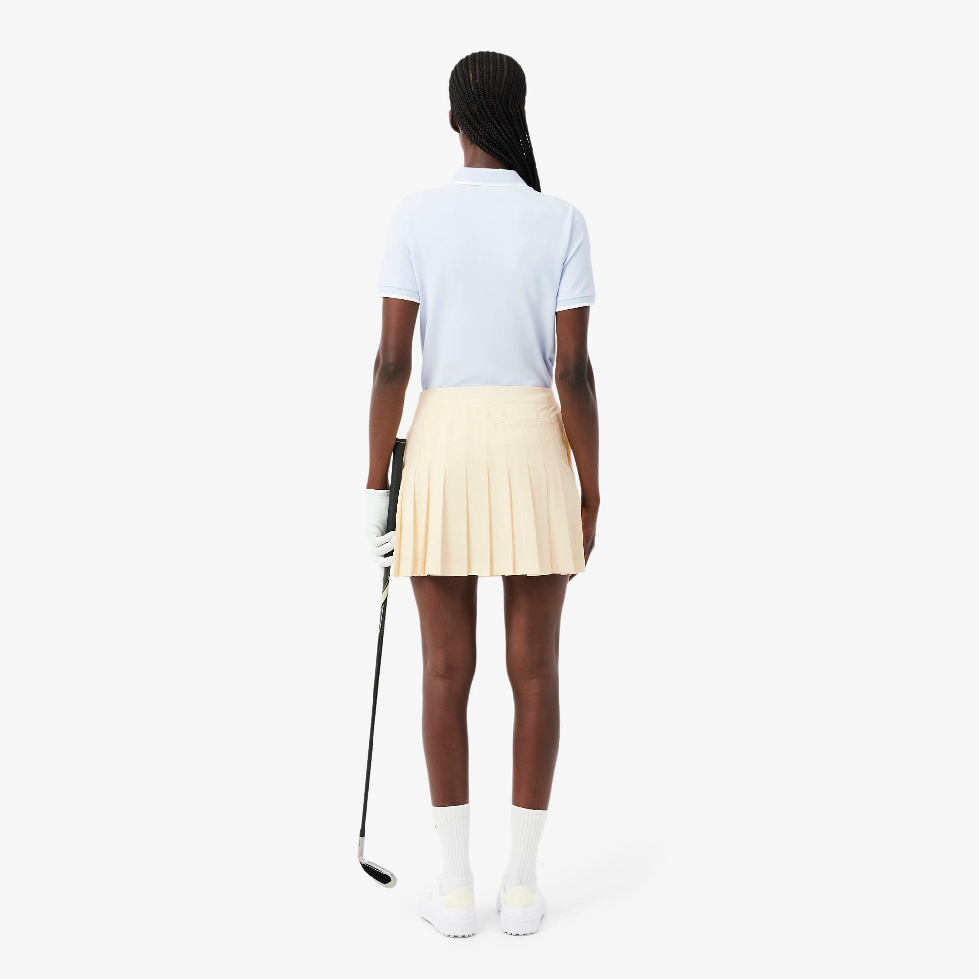 Women's Ultra Dry Lined Golf Skirt - Beige / Blanc / Beige