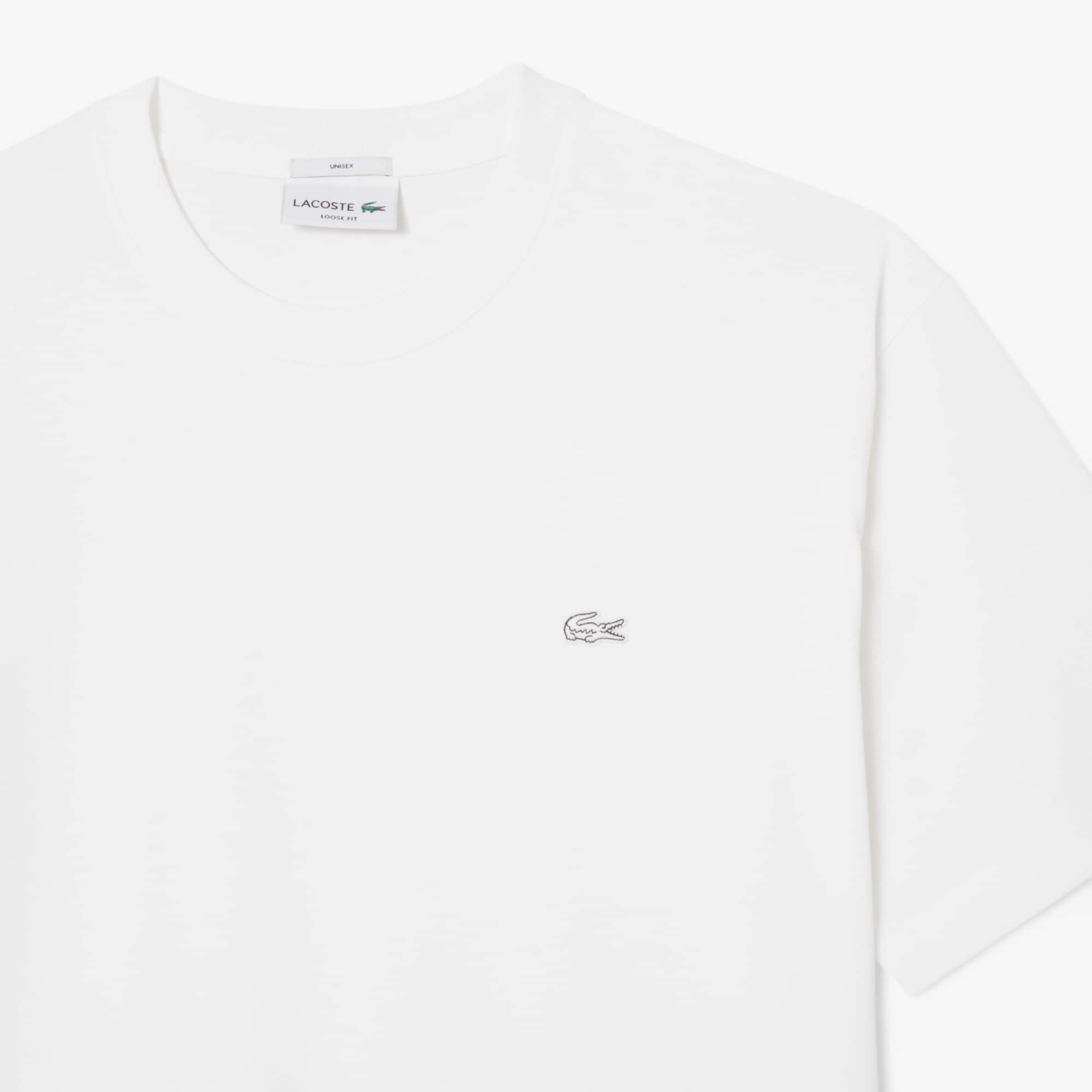 Unisex Loose Fit Heavy Jersey T-Shirt - White