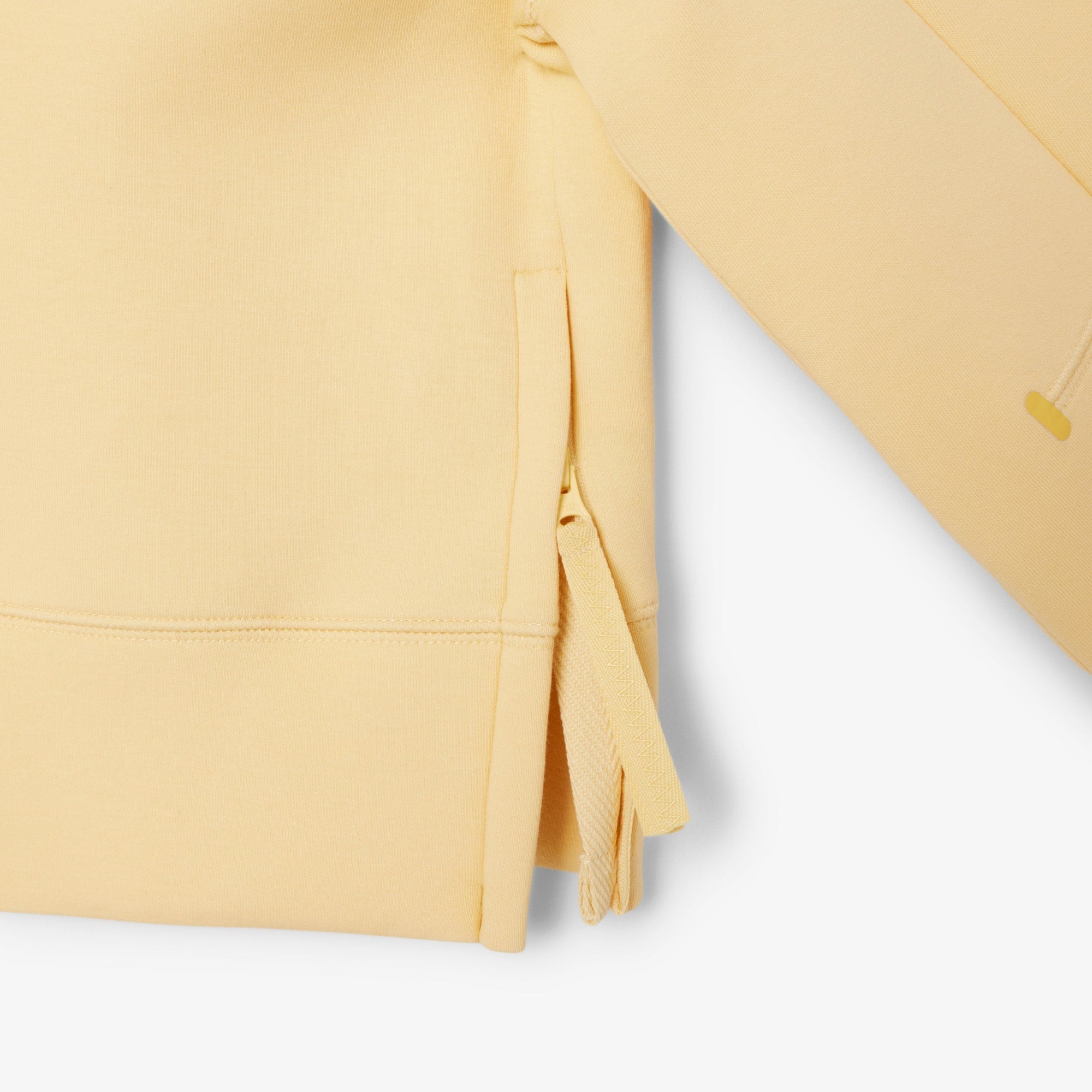Women's Cotton Hoodie - Yellow