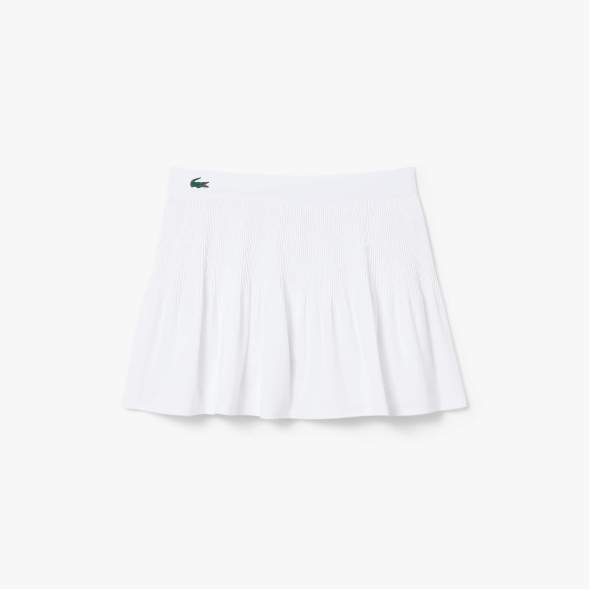 Ultra Dry Tennis Skirt with Liner - White