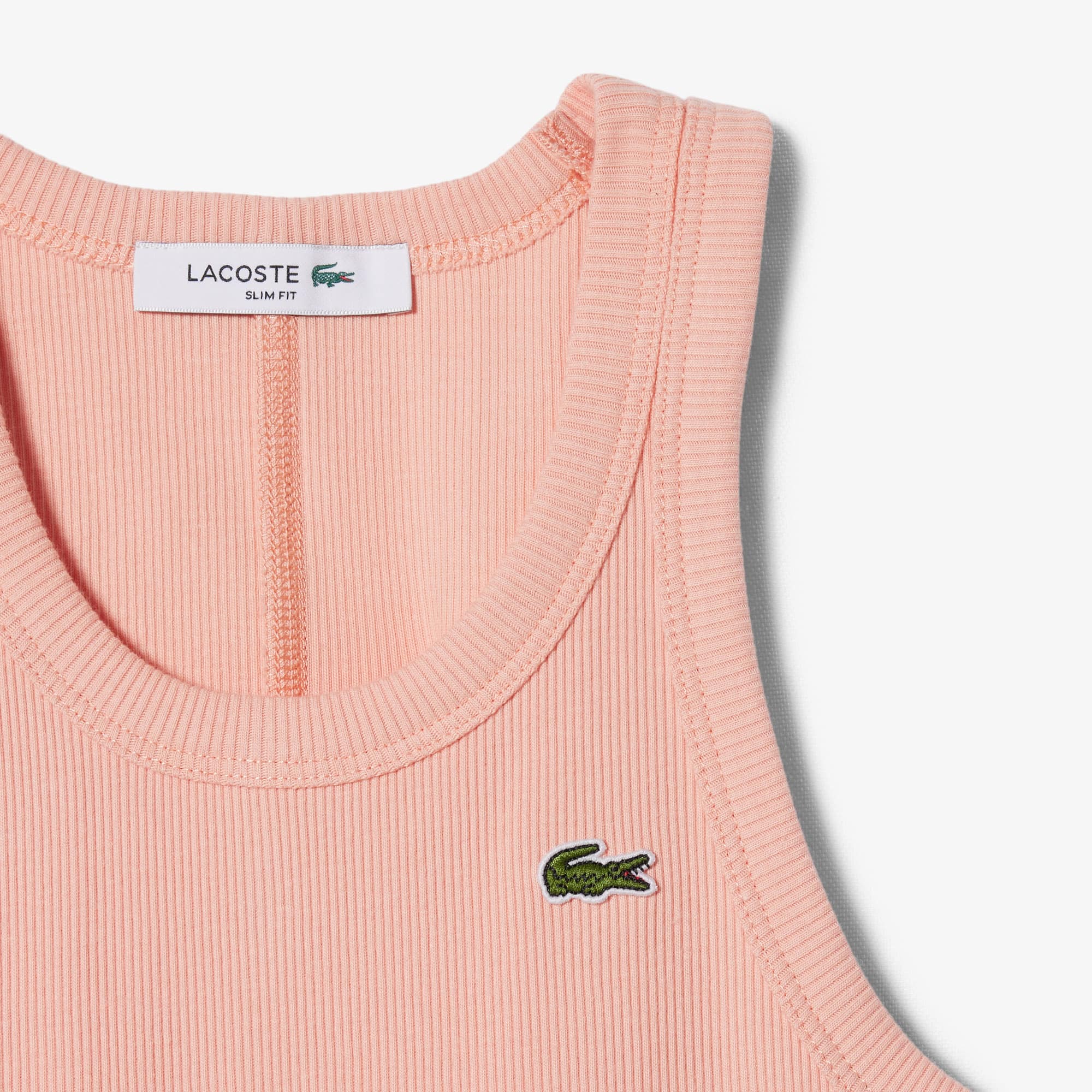 Women's Slim Fit Cotton Tank Top - Rose