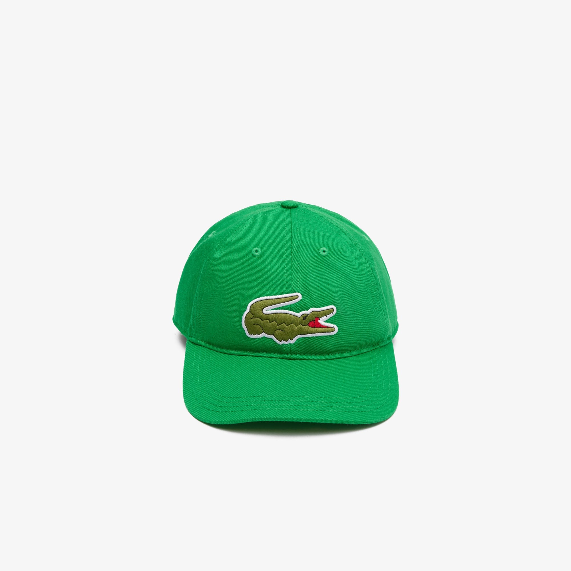 Unisex Adjustable Cotton Twill Cap - Green