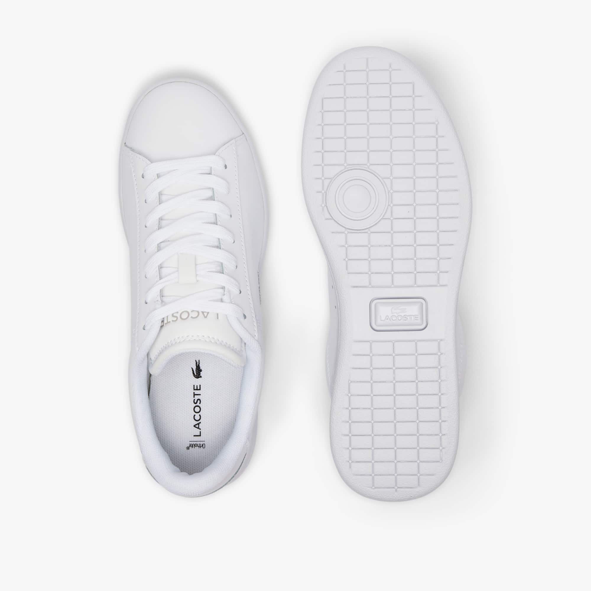 Women's Carnaby Set Leather Sneakers - WHITE/WHITE