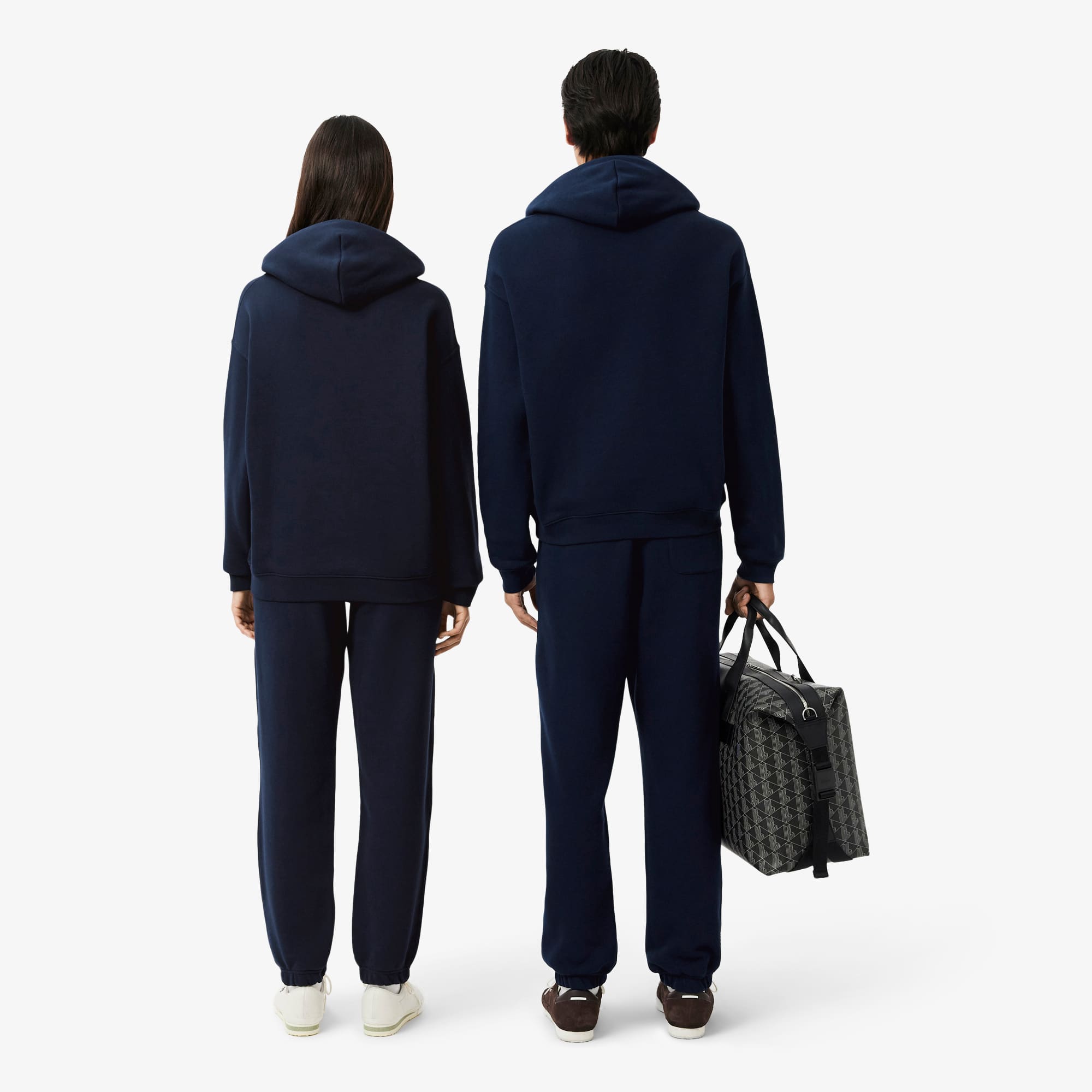 Unisex Fleece Sweatpants - Navy Blue