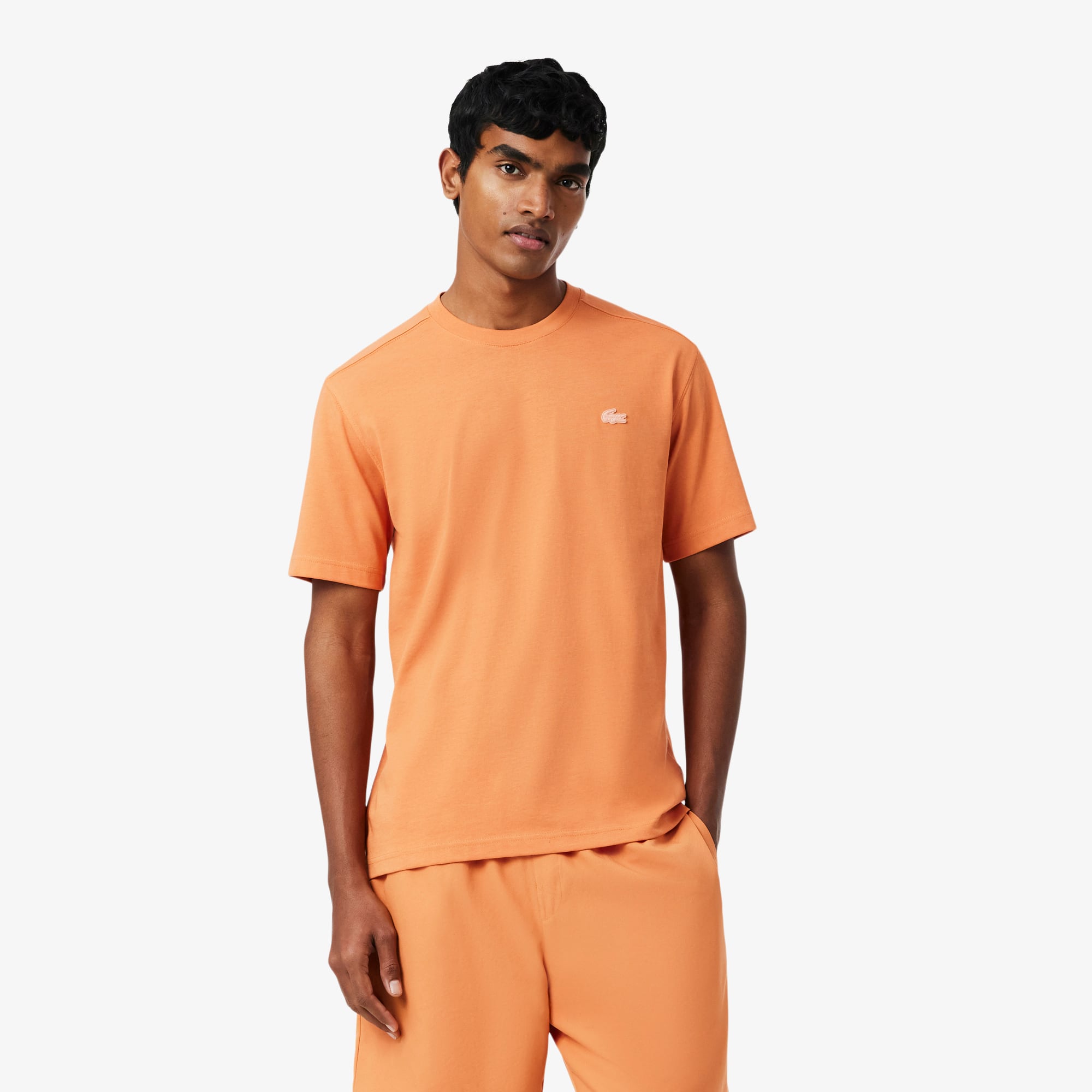 Men's Ultra Dry Cotton Sport T-Shirt - Orange