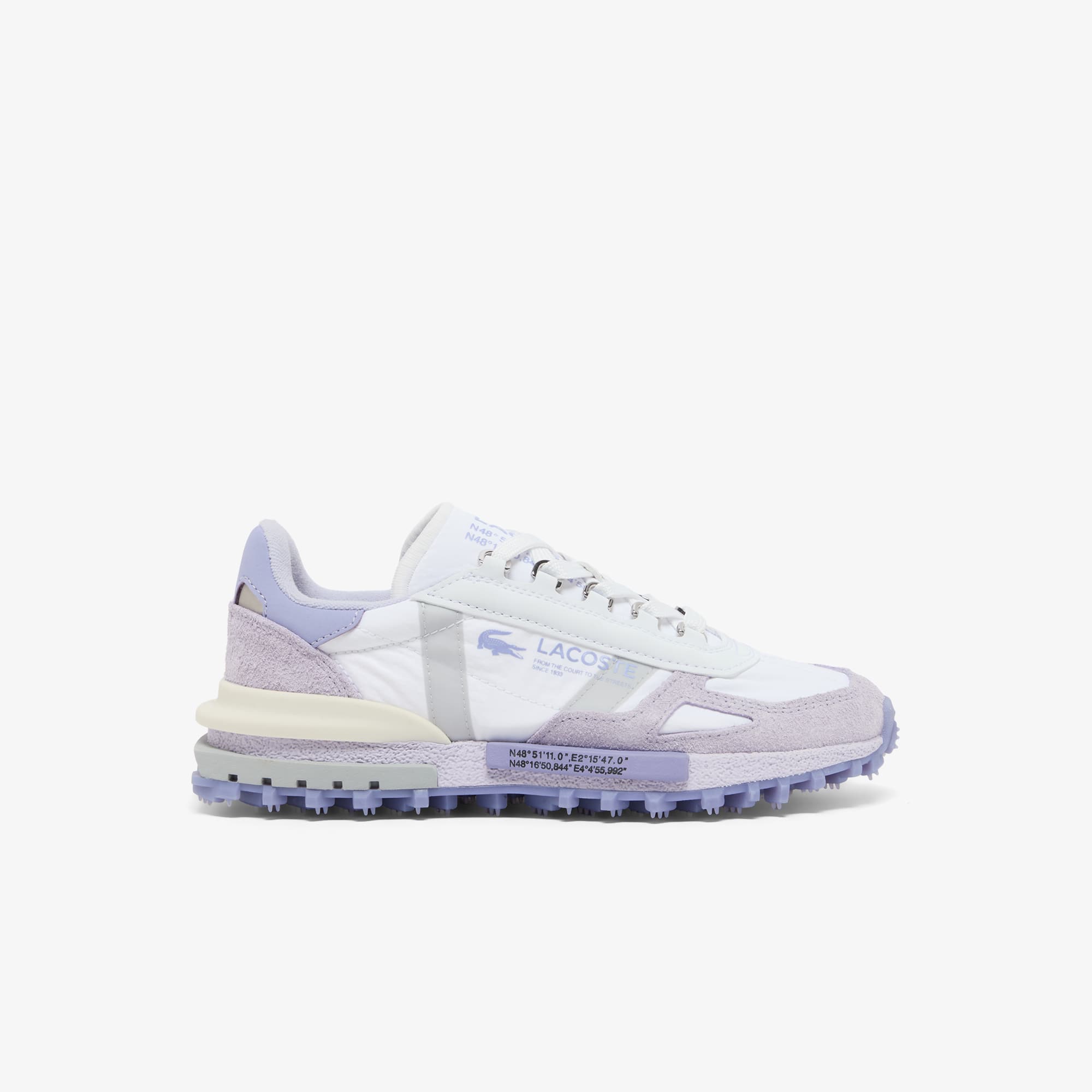 Women's Elite Active Sneakers - WHT/LT PURP